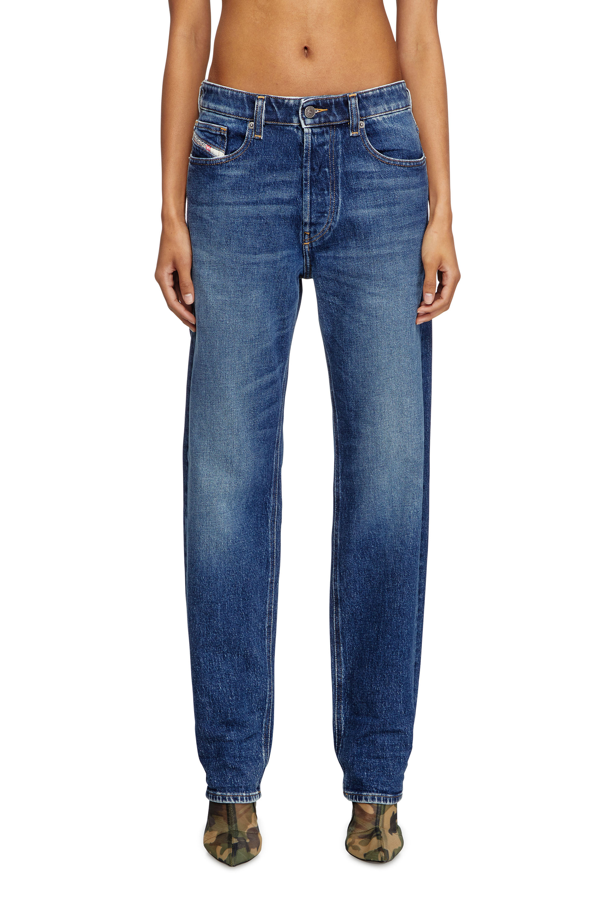 Diesel - Damen Regular Jeans 1988 D-Ark 09L21, Dunkelblau - 2