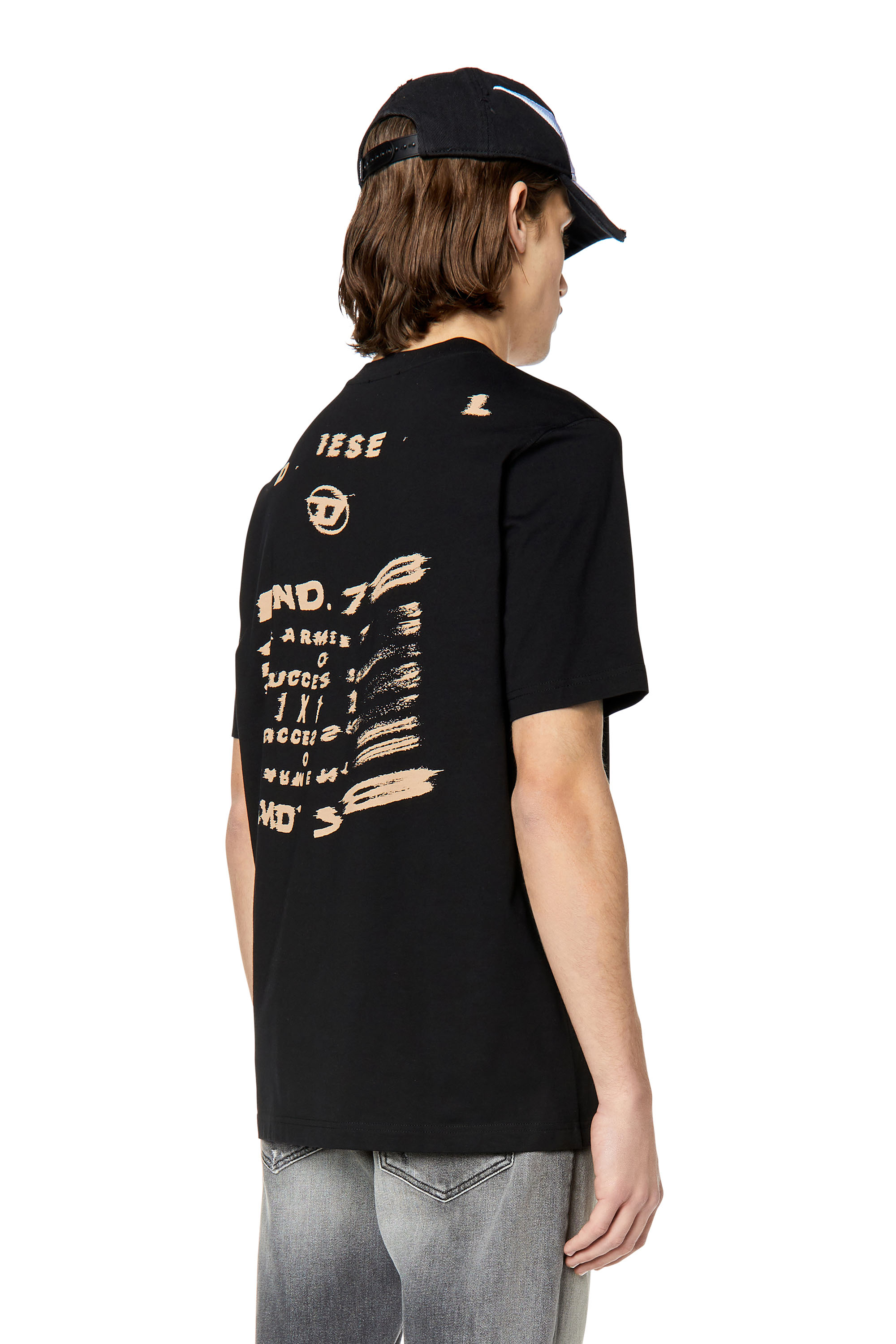 Diesel - T-JUST-G9, Schwarz - Image 4