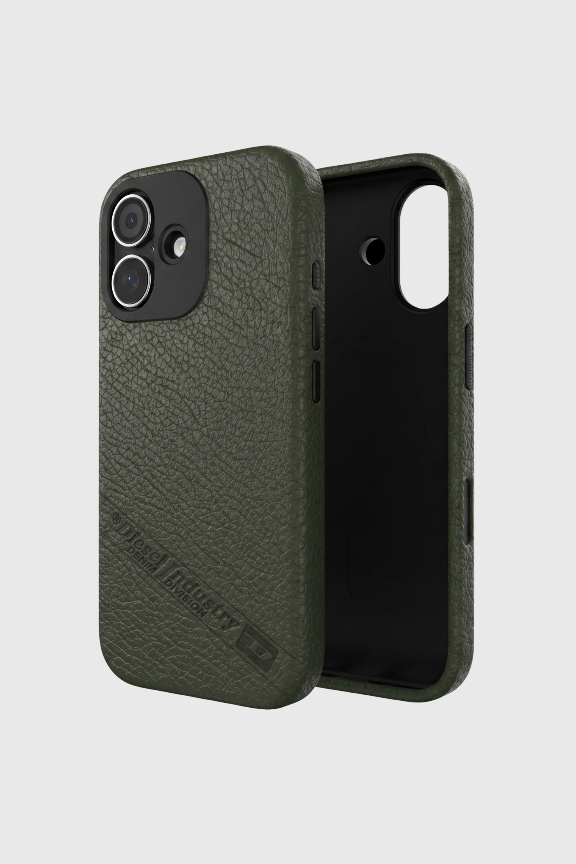 Diesel - 60646 MOULDED CASE, Unisex Flag D H&uuml;lle mit MagSafe f&uuml;r iPhone 17 in Dunkelgr&uuml;n - 1