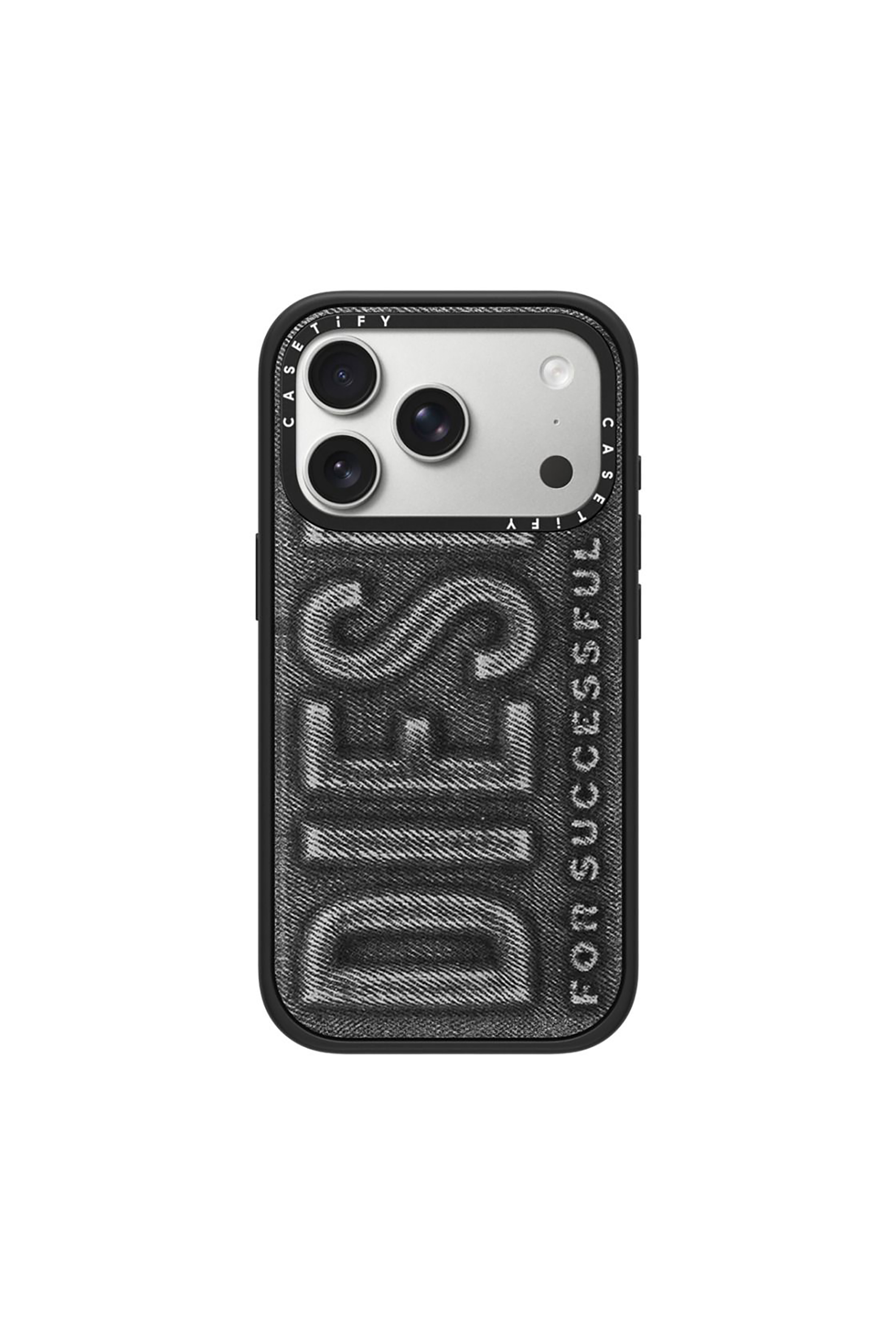 Diesel - 60558 MOULDED CASE, Unisex H&uuml;lle Biscotto impact f&uuml;r iPhone 17 Pro in Schwarz - 1