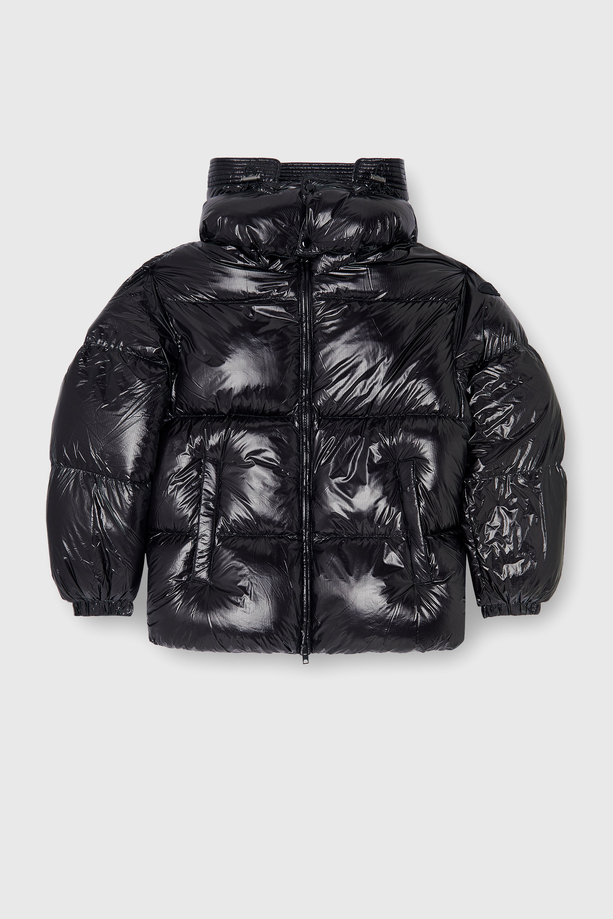 Diesel - W-ROLFYS-WRD-BKCP, Herren Daunen-Steppjacke mit abnehmbarer Kapuze in Schwarz - 2