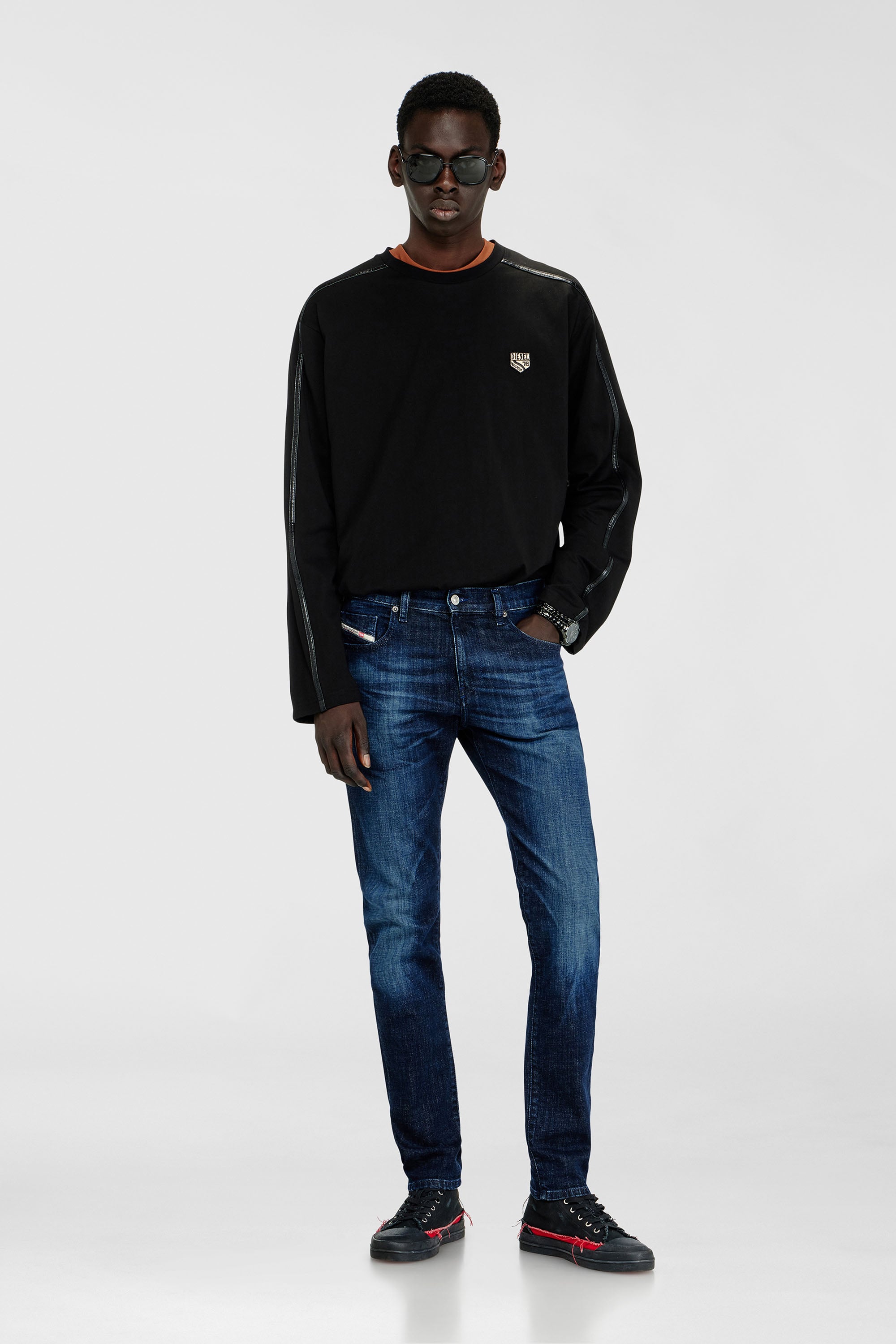 Diesel - Herren Slim Jeans 2019 D-Strukt 0ADBL, Dunkelblau - 1