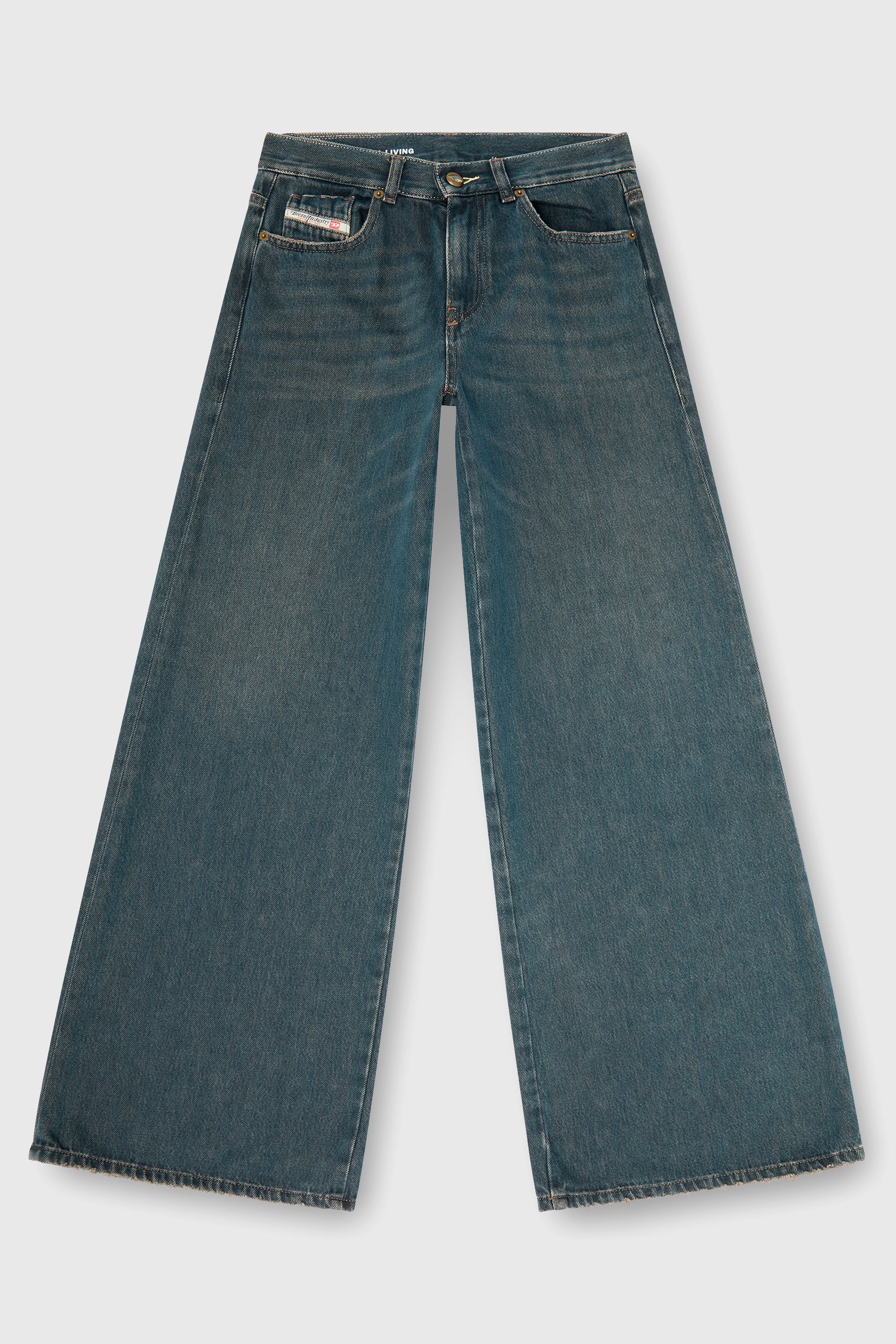 Diesel - Damen Flare Jeans 1978 D-Akemi 09P83, Dunkelblau - 2