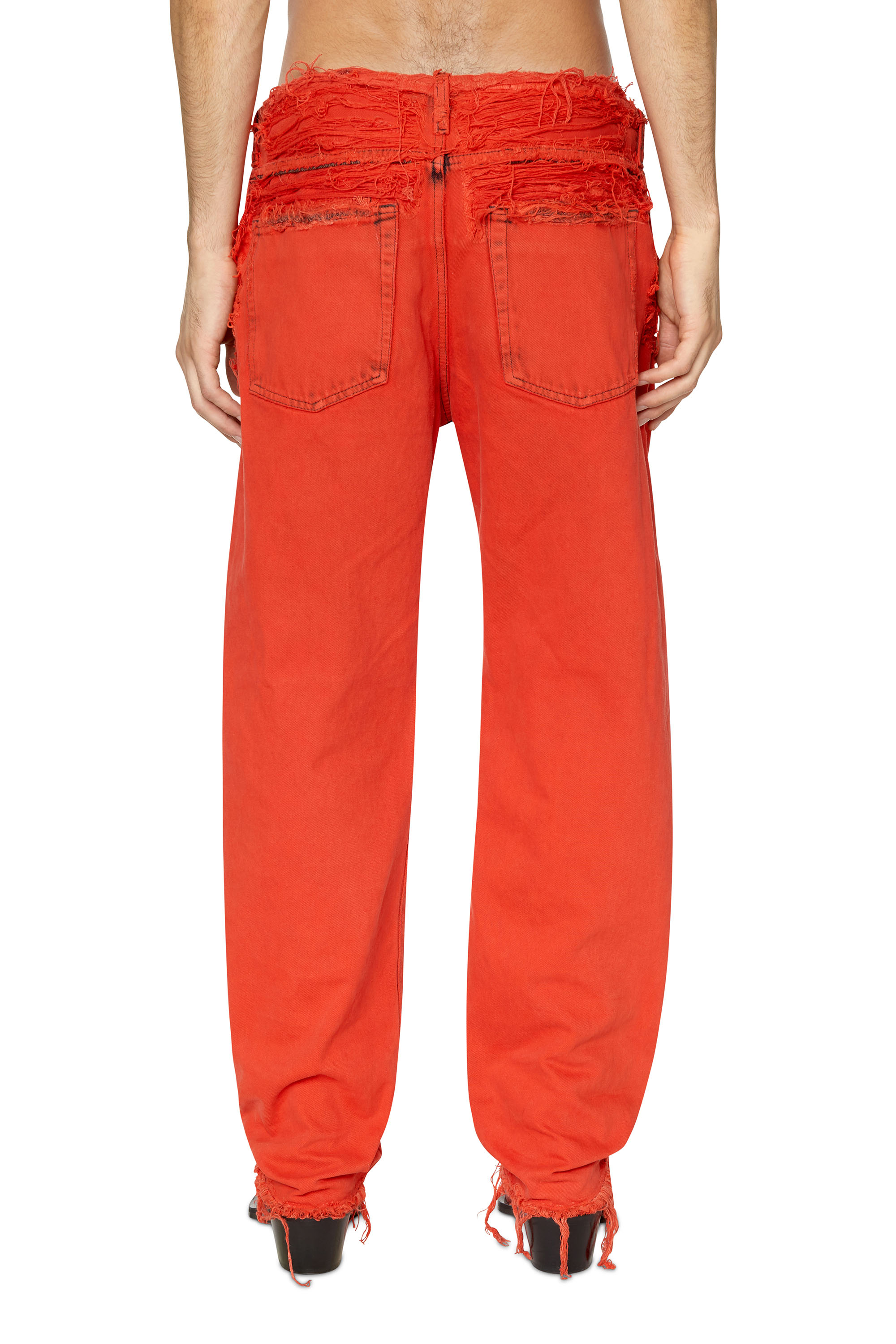 Diesel - 2010 D-Macs 007P1 Straight Jeans, Rot - Image 2