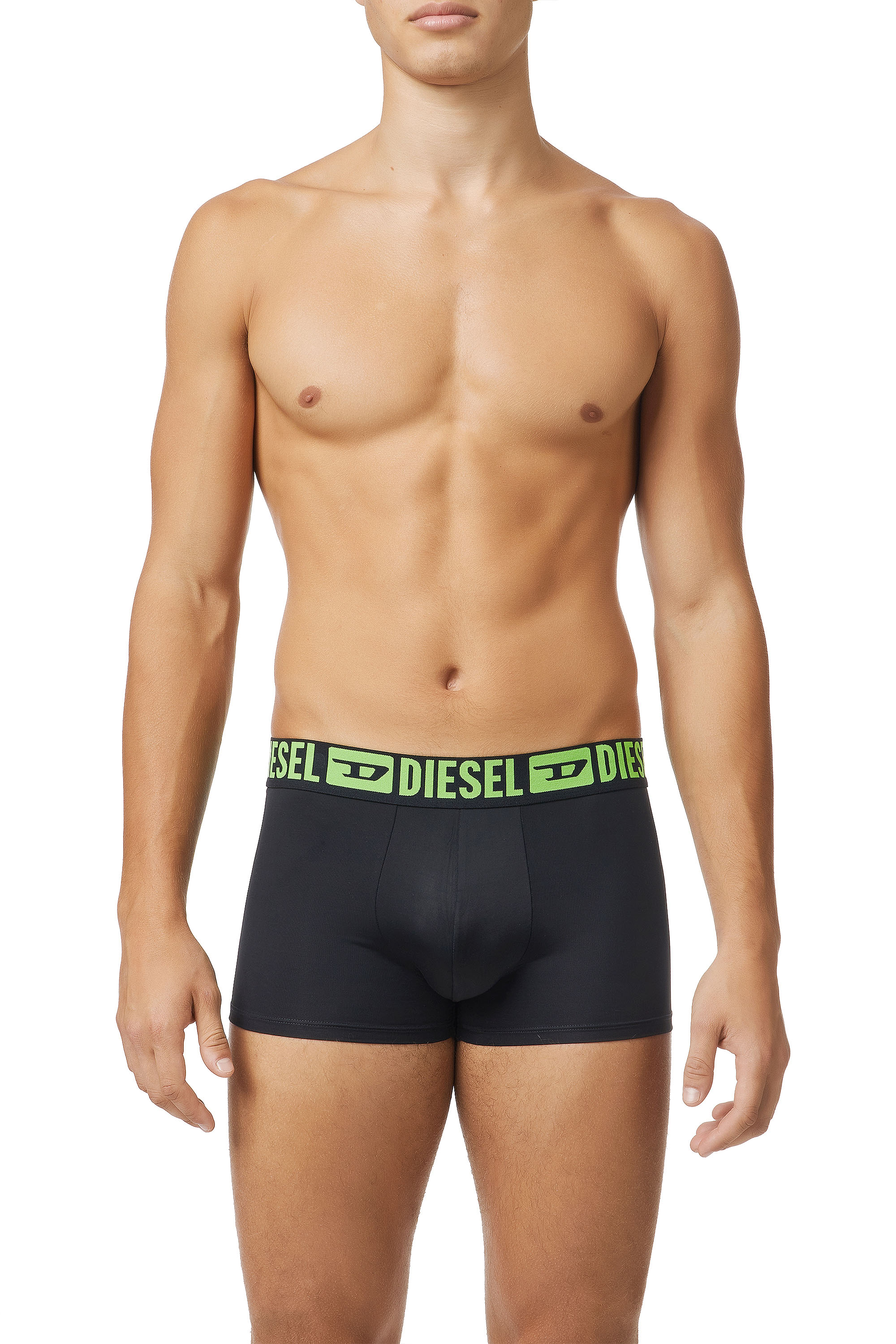 55-D-TWOPACK, Bunt/Schwarz - Boxershorts