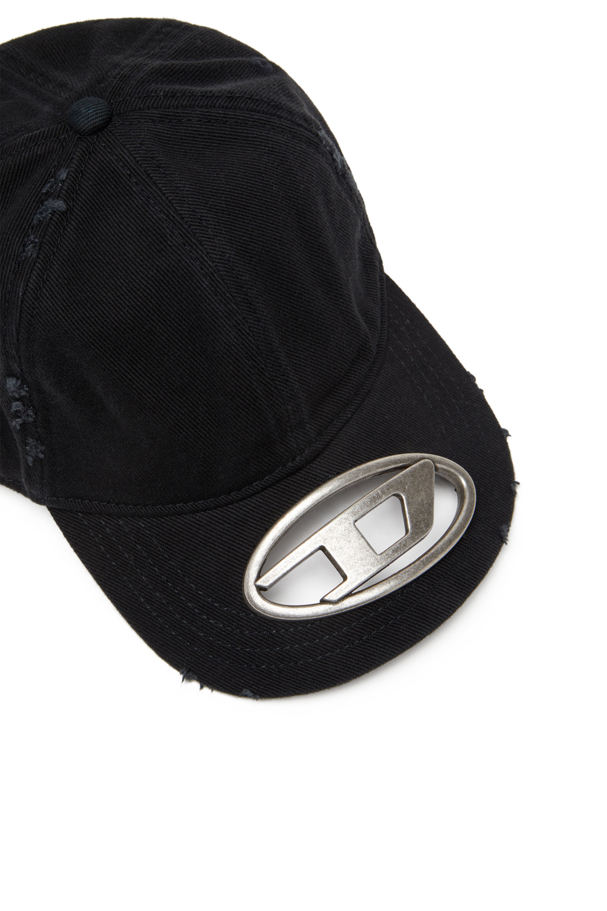 Diesel - C-BEAST-A1, Herren Basecap mit Oval D-Plakette aus Metall in Schwarz - 3