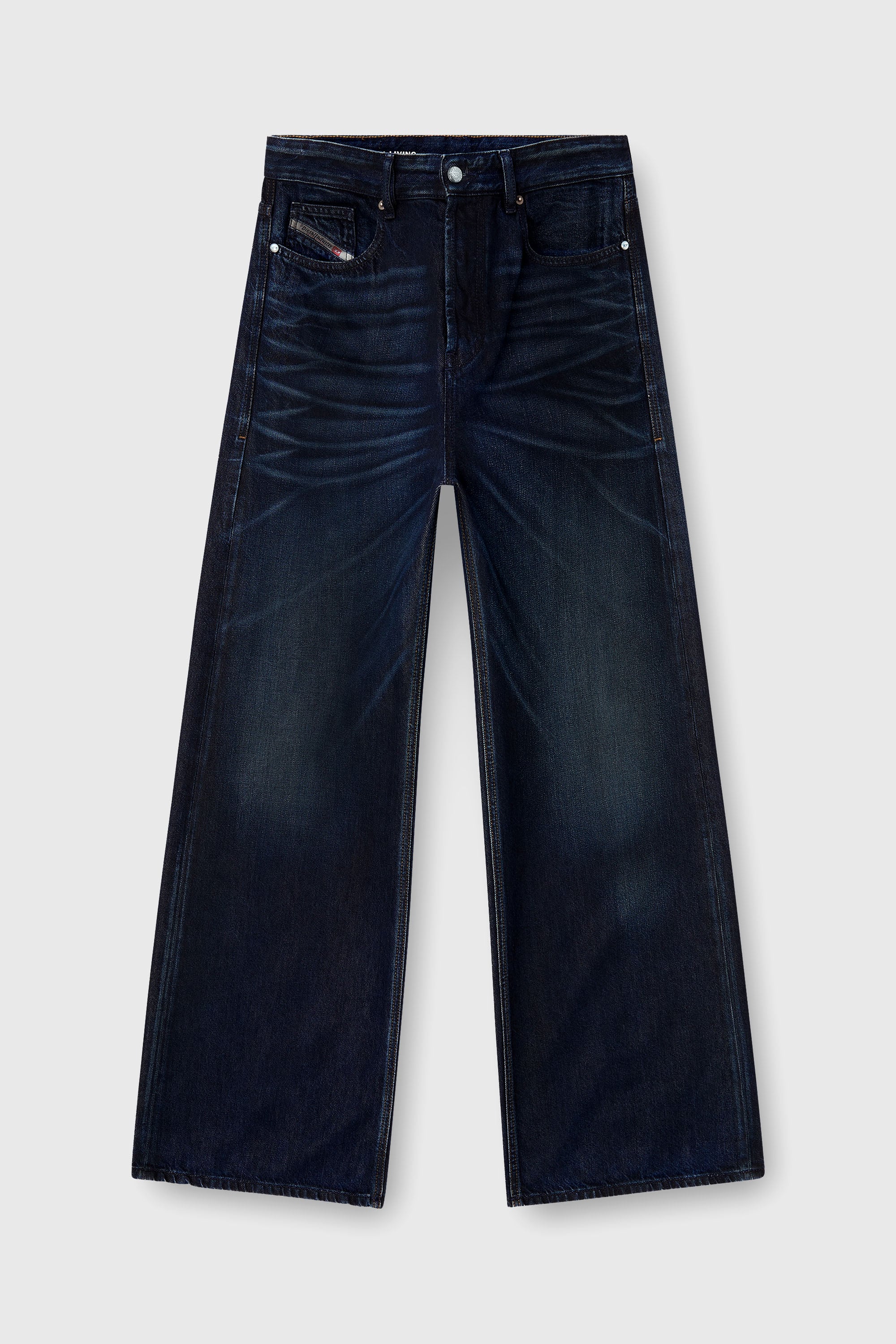 Diesel - Herren Relaxed Jeans D-Rise 09N21, Dunkelblau - 2