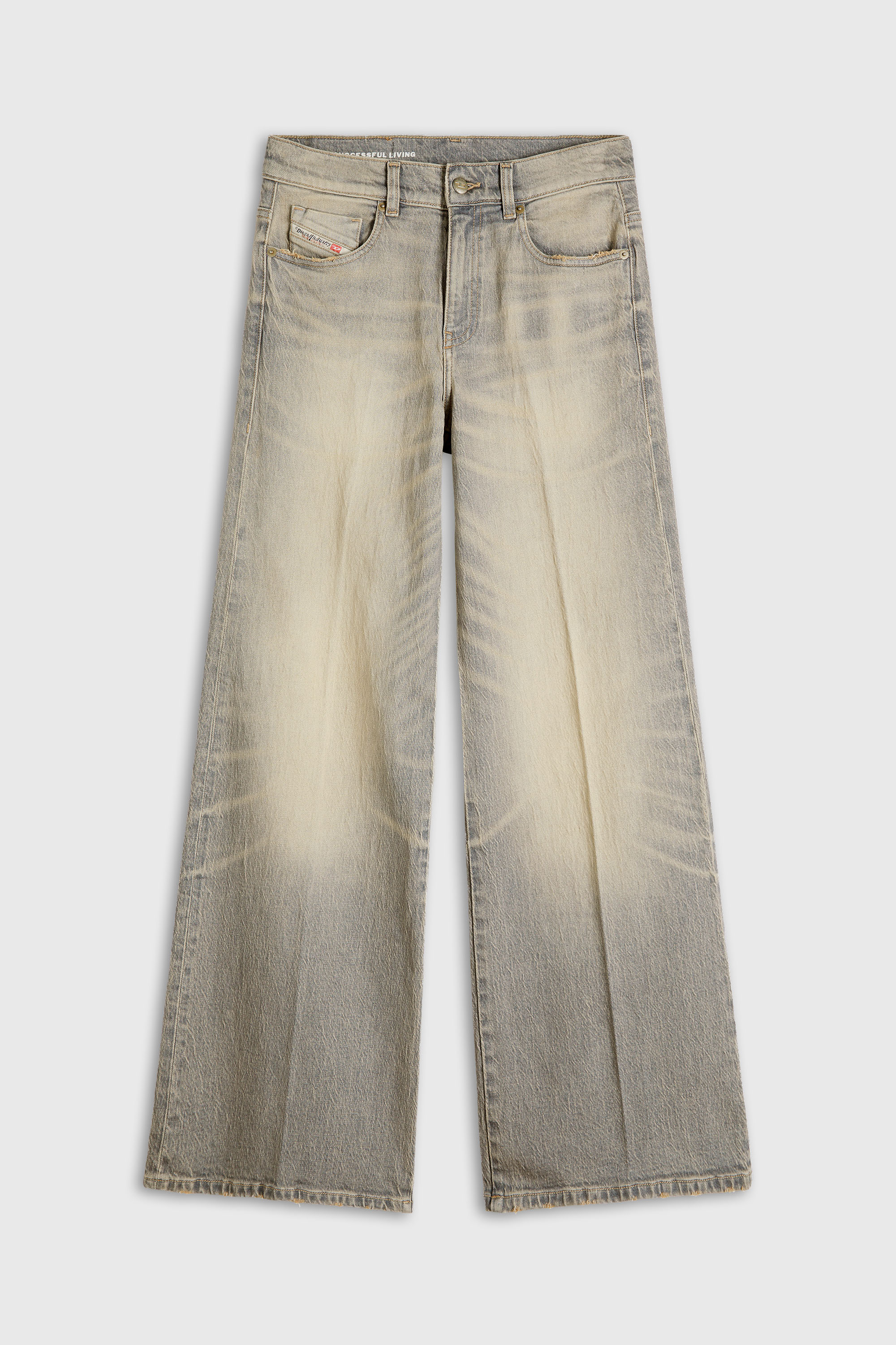 Diesel - Damen Flare Jeans 1978 D-Akemi 0LJDV, Grau - 2