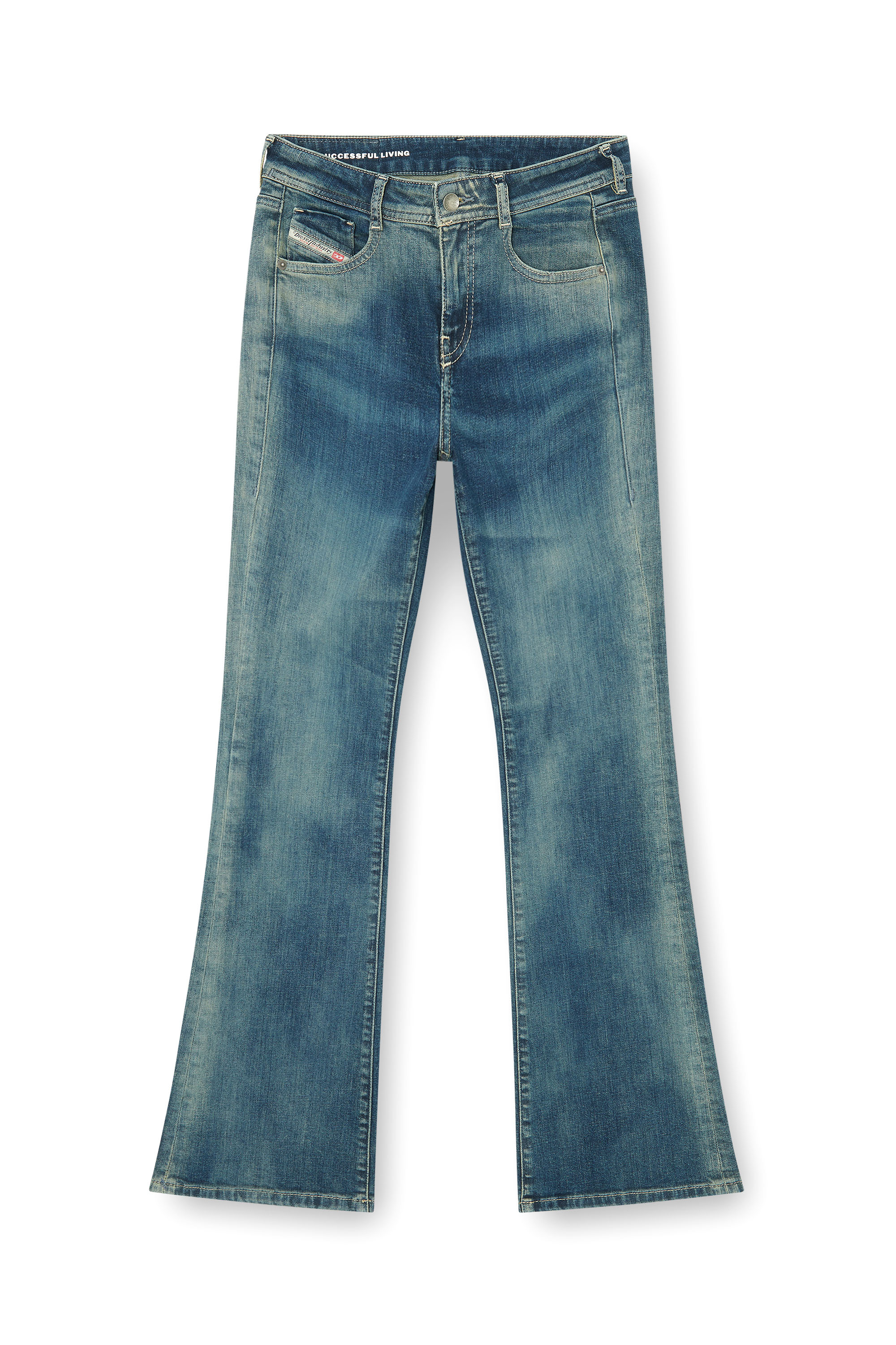 Diesel - Damen Bootcut Jeans 1969 D-Ebbey 09P41, Mittelblau - 6