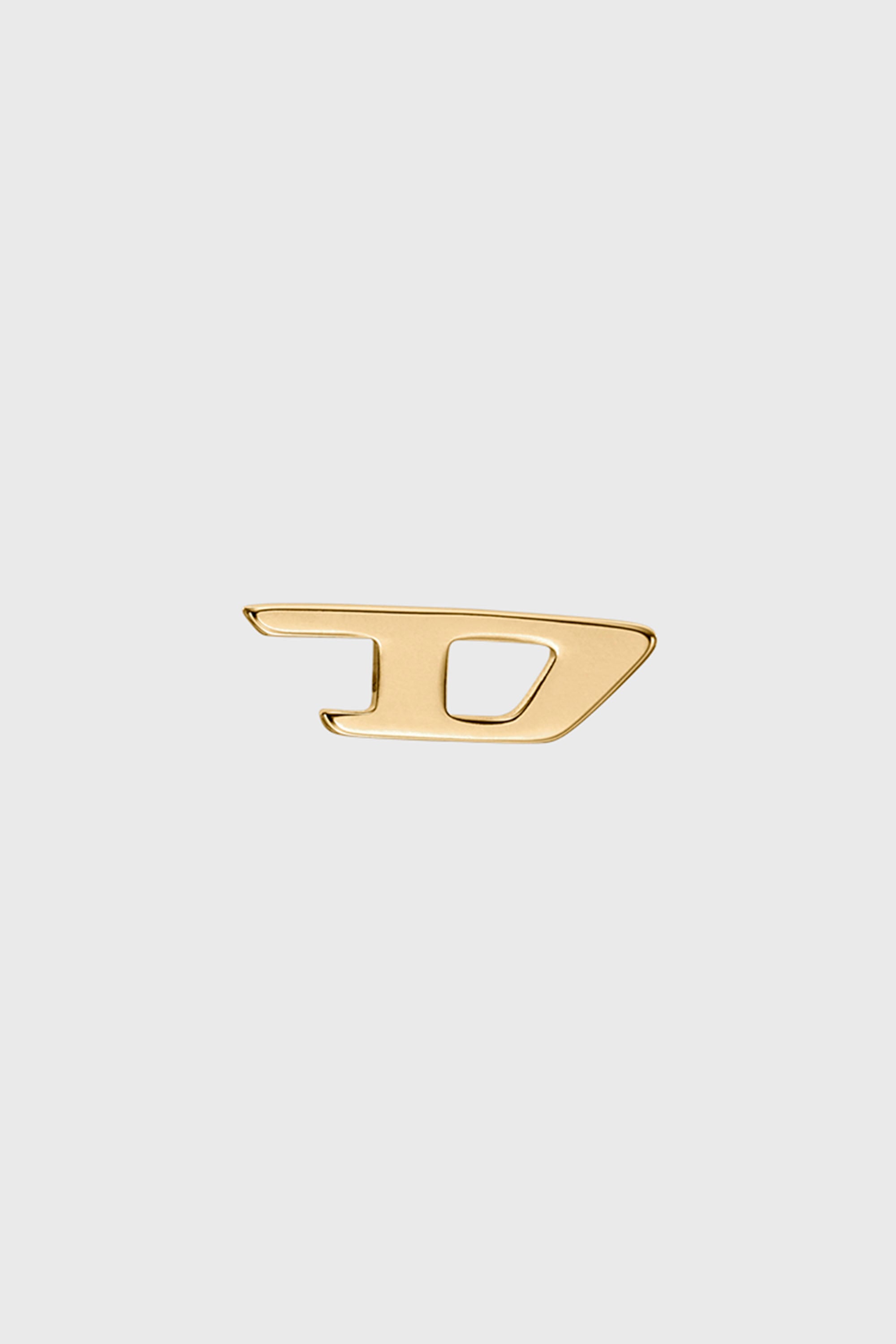 Diesel - DX1520, Unisex Ohrstecker aus goldfarbenem Edelstahl in Gold - 2