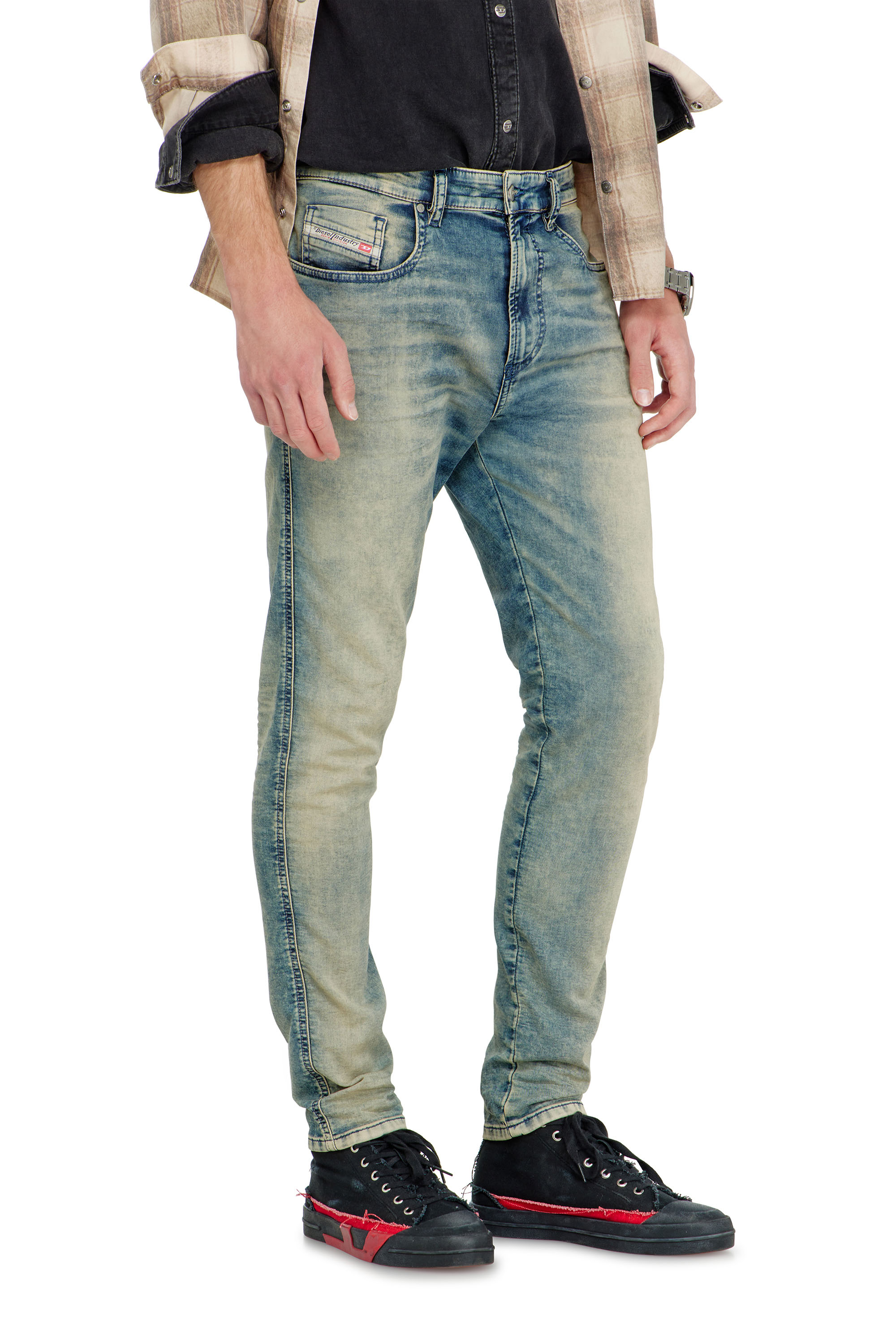 Diesel - Herren Slim 2062 D-Strukt Joggjeans&reg; 09P60, Mittelblau - 5