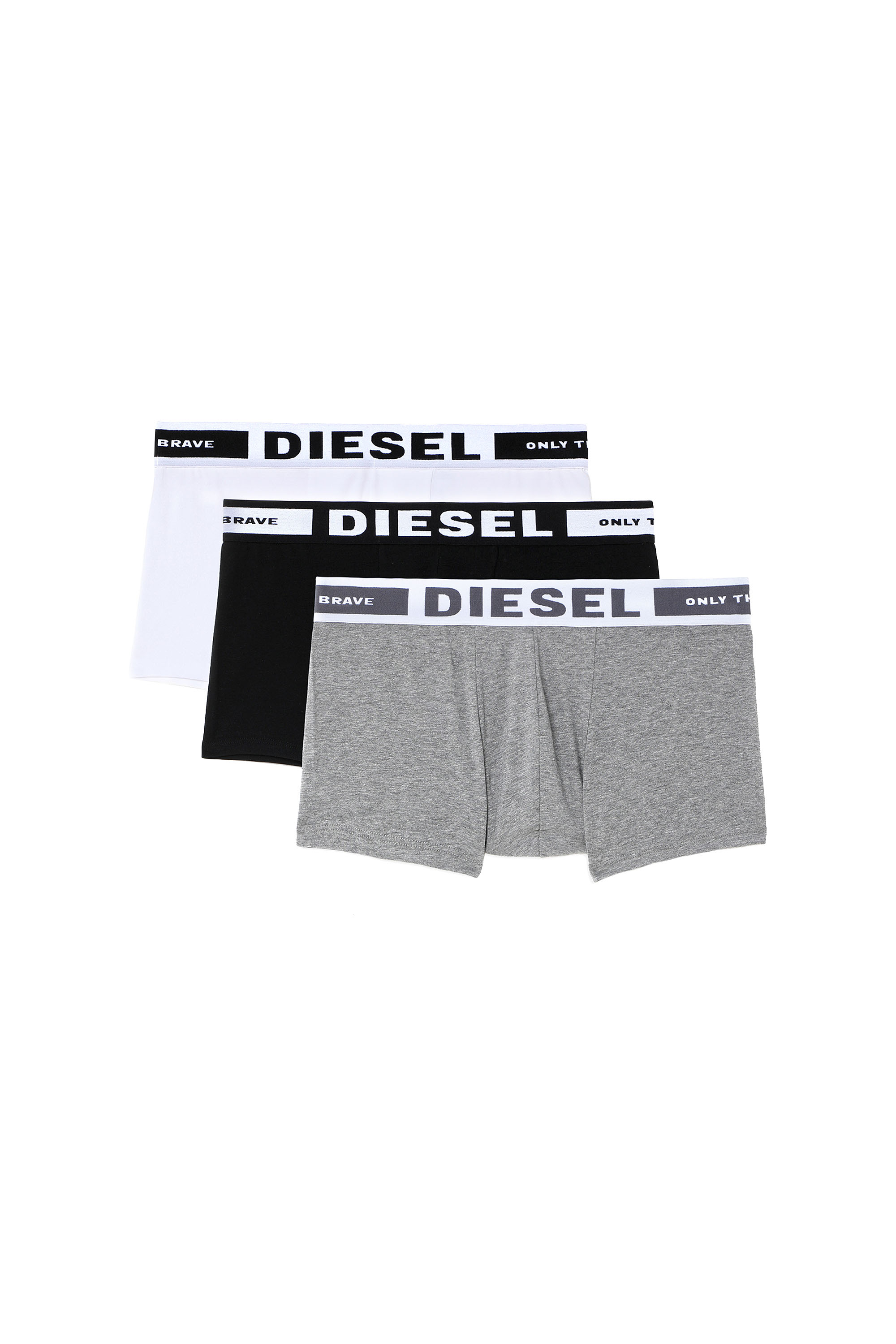 UMBX-KORYTHREEPACK, Schwarz/Grau - Boxershorts