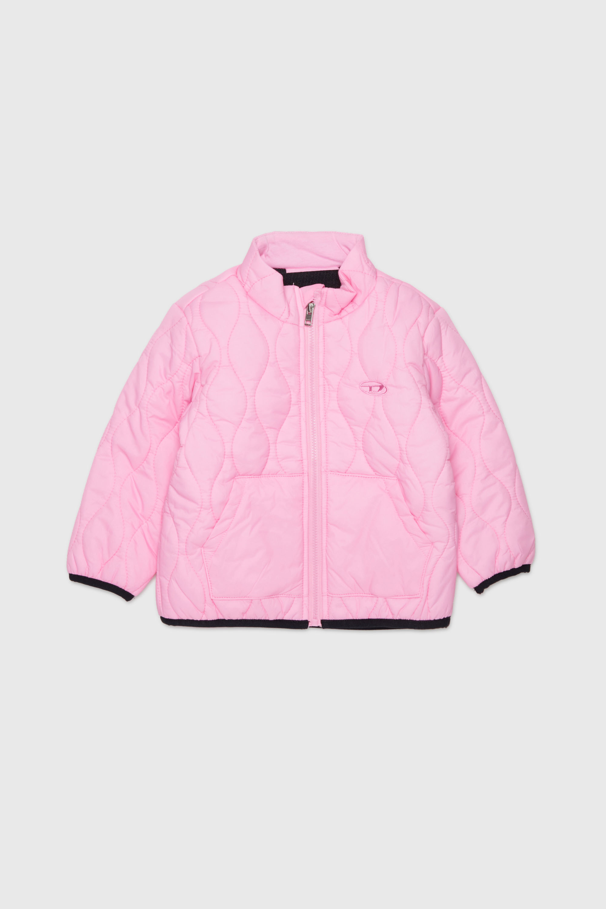 Diesel - JONIONB, Herren Steppjacke mit Oval D Stickerei in Rosa - 1