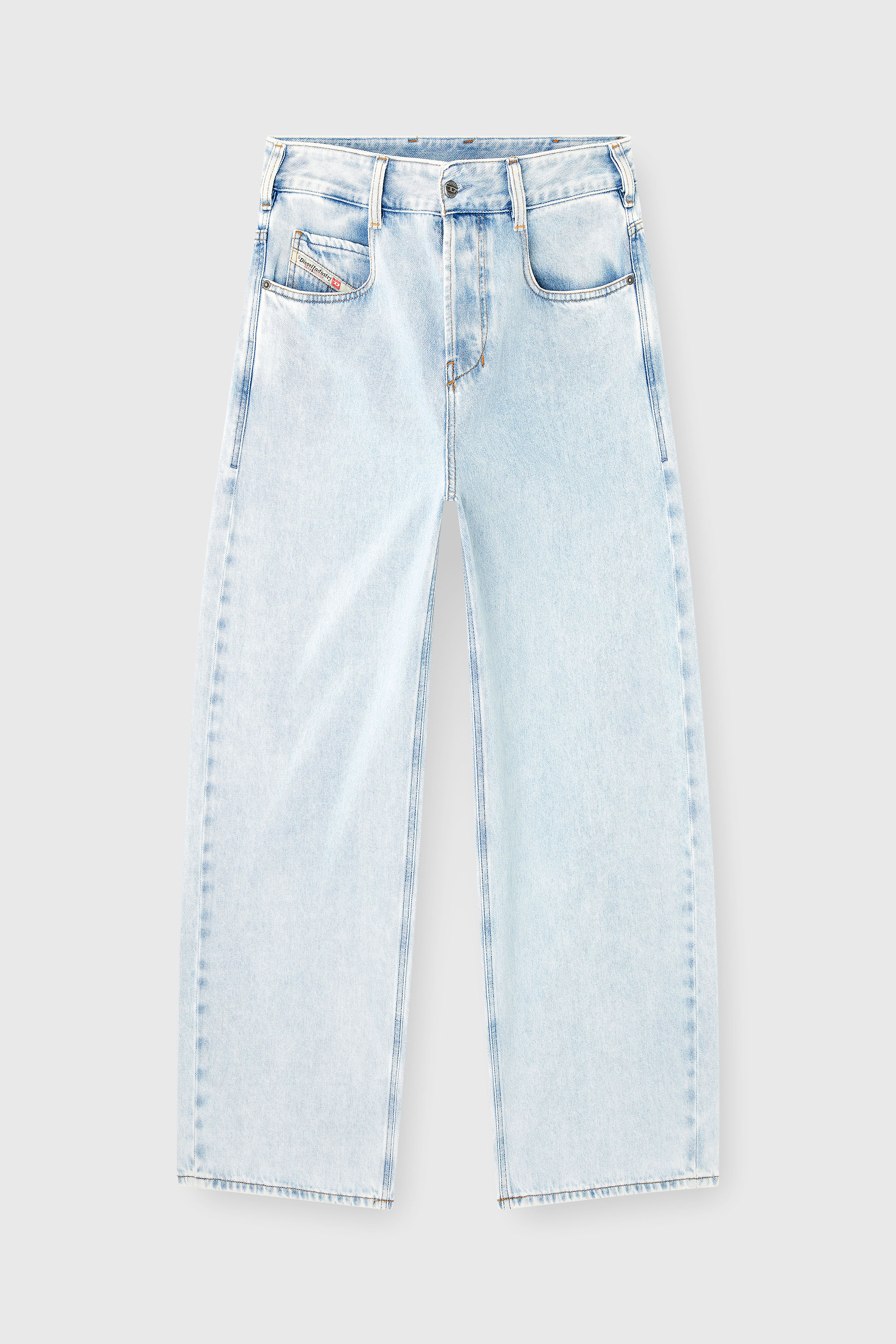 Diesel - Unisex Relaxed Jeans 1997 D-Enim-M 09M74, Hellblau - 2