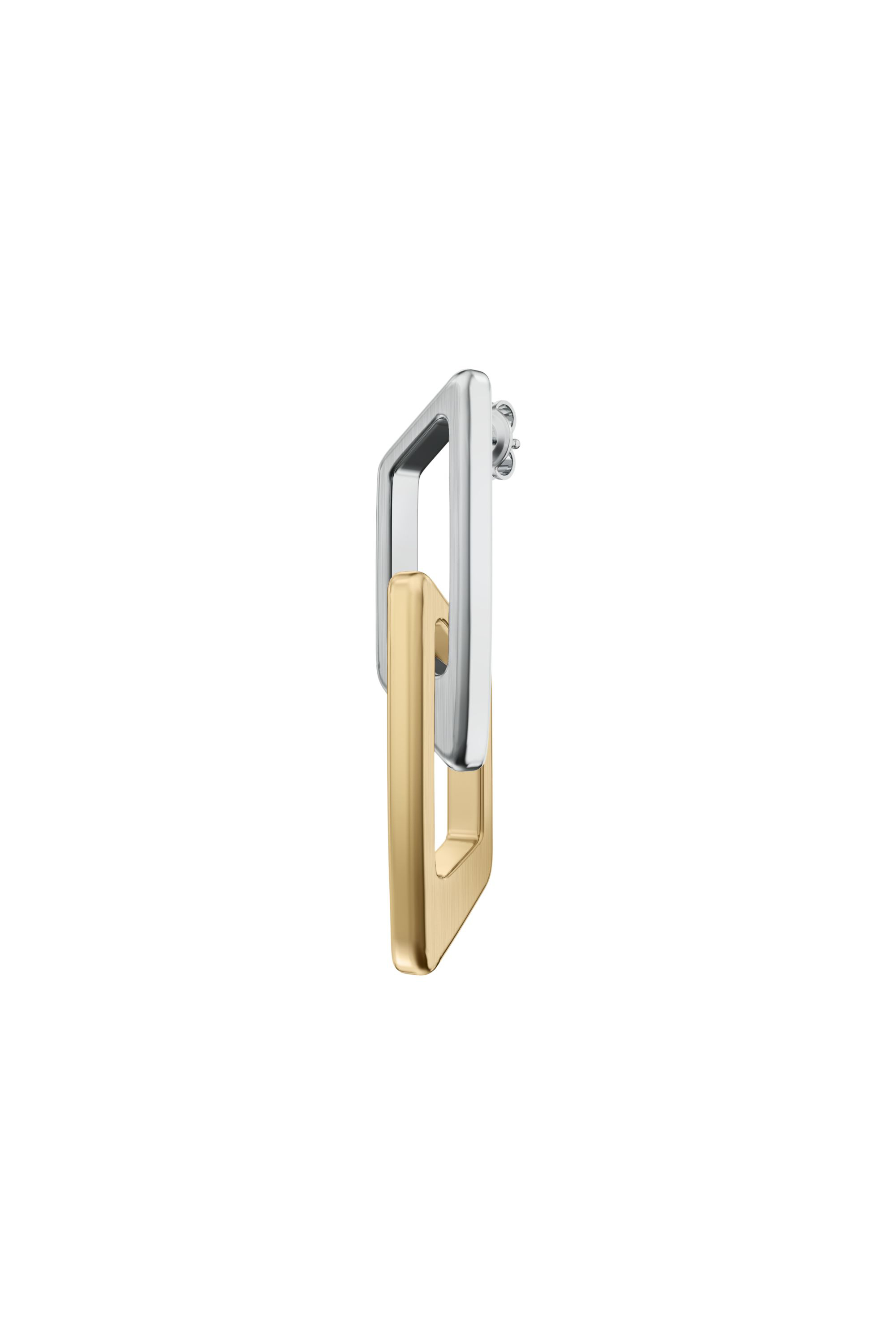 Diesel - DX1685931  JEWELLERY, Unisex Ohrh&auml;nger aus Edelstahl in Silber/Gold - 1