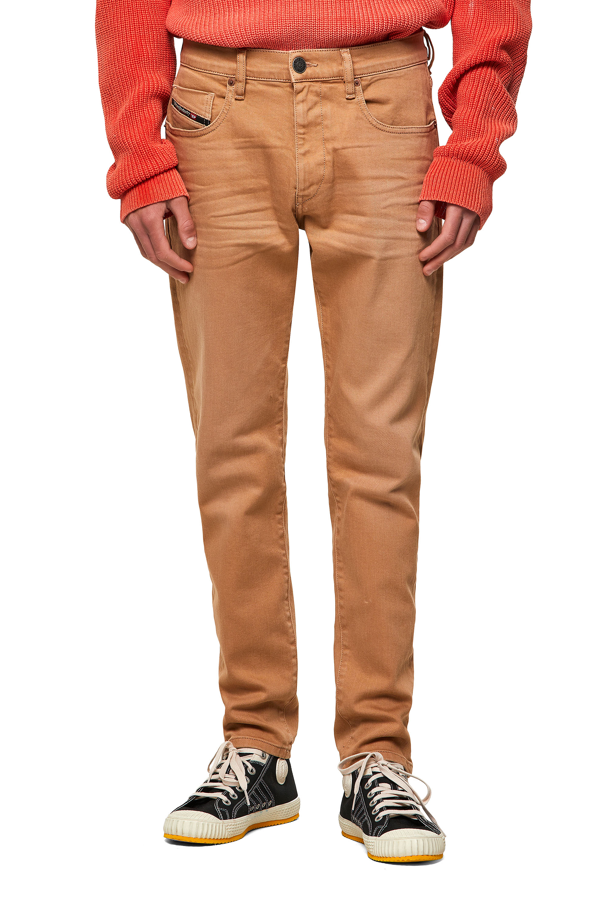 D-Strukt 09A32, Hellbraun - Jeans