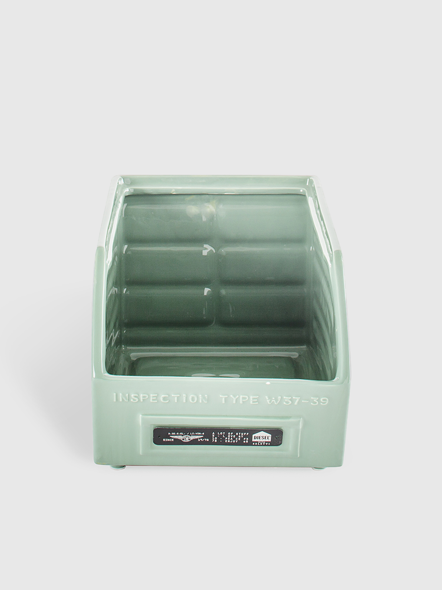 Diesel - 11058 SURVIVAL, Unisex Grauer Keramikbehälter in Grün - 3