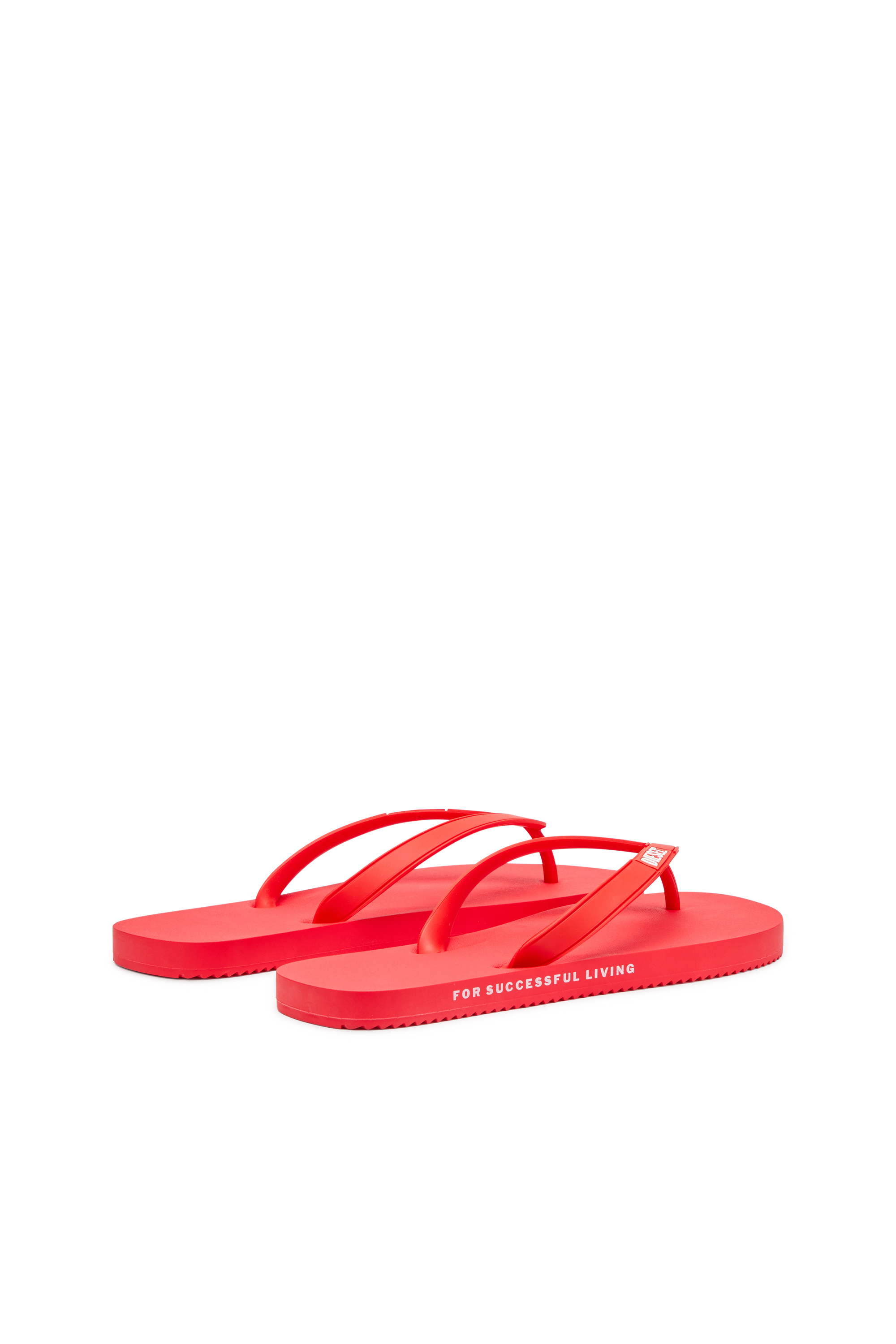 Diesel - SA-RIO, Herren Flip-Flops aus Gummi in Rot - 3