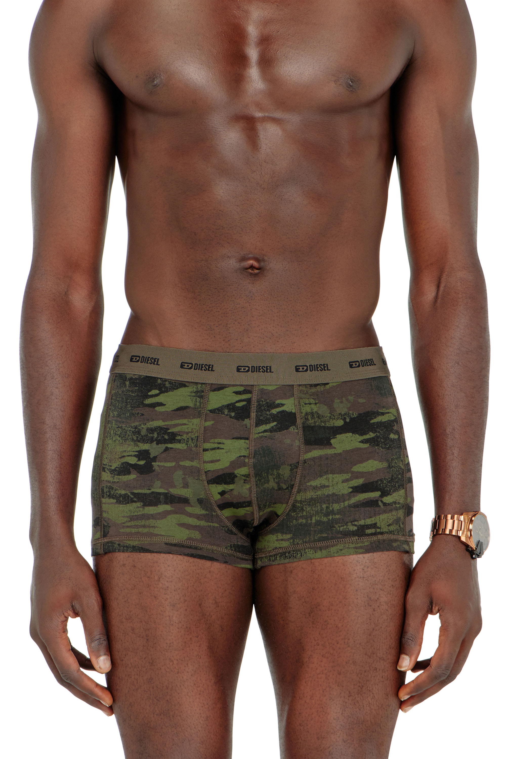 Diesel - DAMIEN-UTLT-3PACK, Herren Einfarbige und Camouflage Retropants im Dreierpack in null - 3