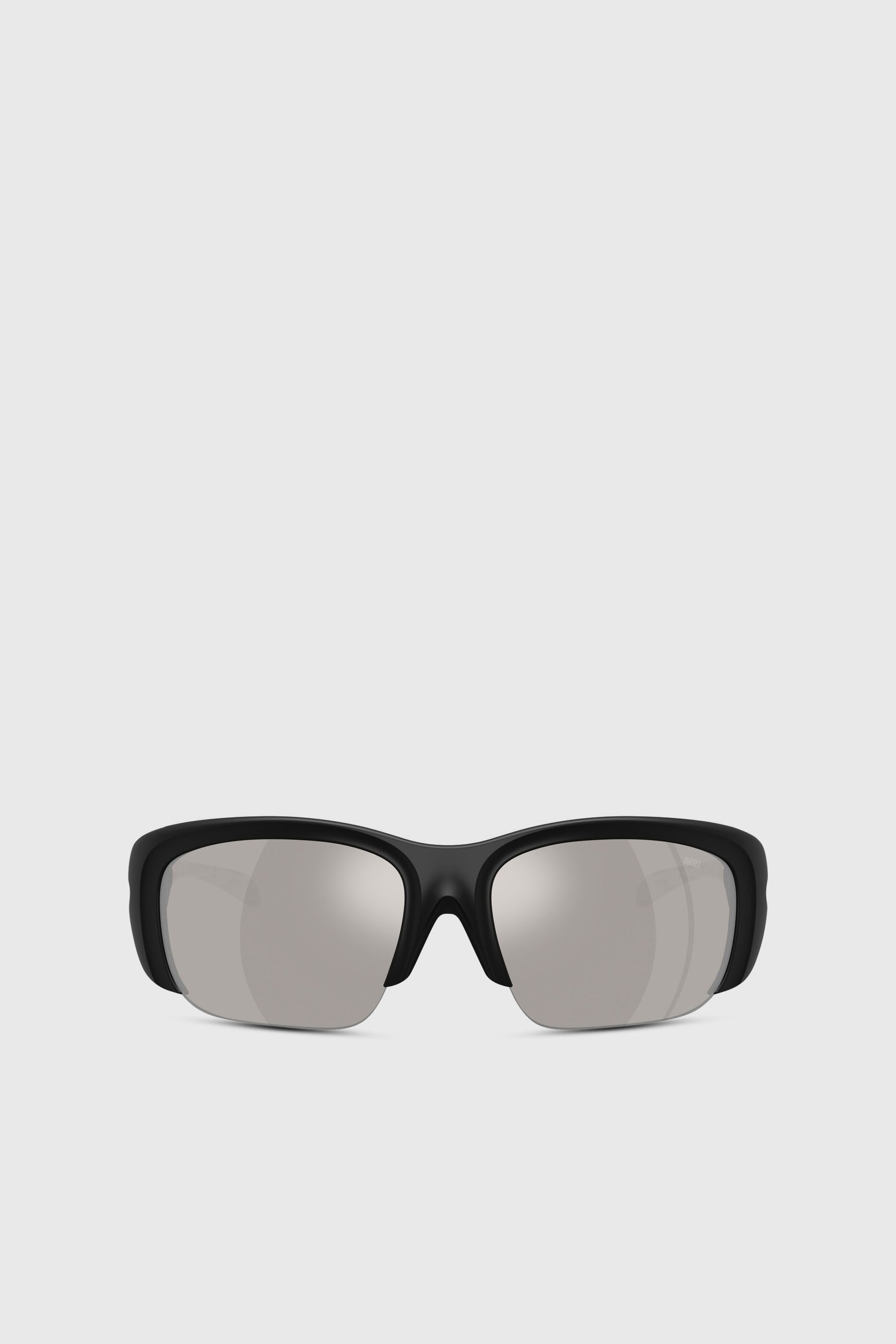 Diesel - 0DL3016U, Unisex Sonnenbrille mit Wickelb&uuml;geln in Schwarz/Grau - 1