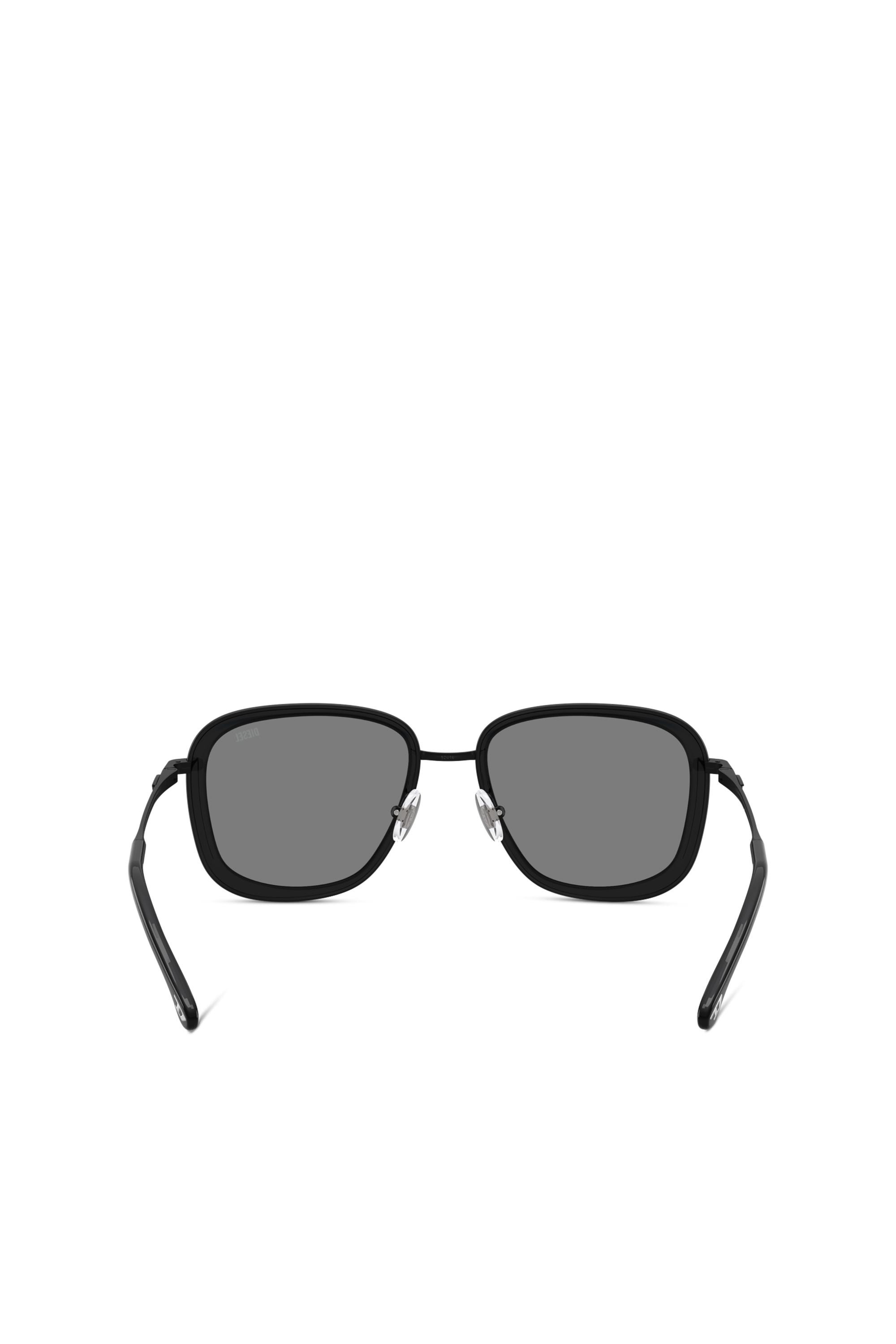 Diesel - 0DL1017, Unisex Quadratische Sonnenbrille in Schwarz - 3