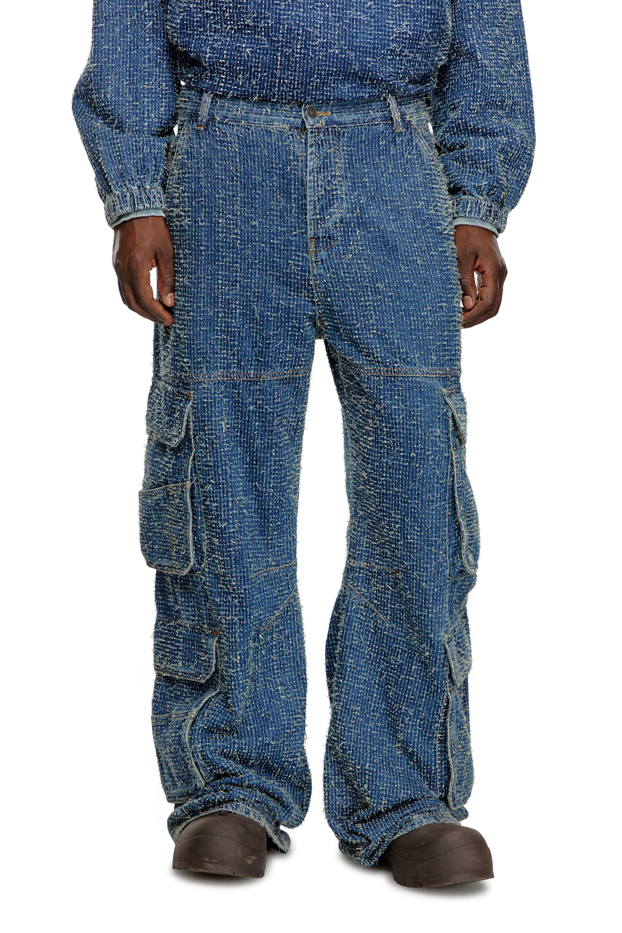 Diesel - Straight Jeans 1996 D-Sire 0PGAH, Mittelblau - Image 1