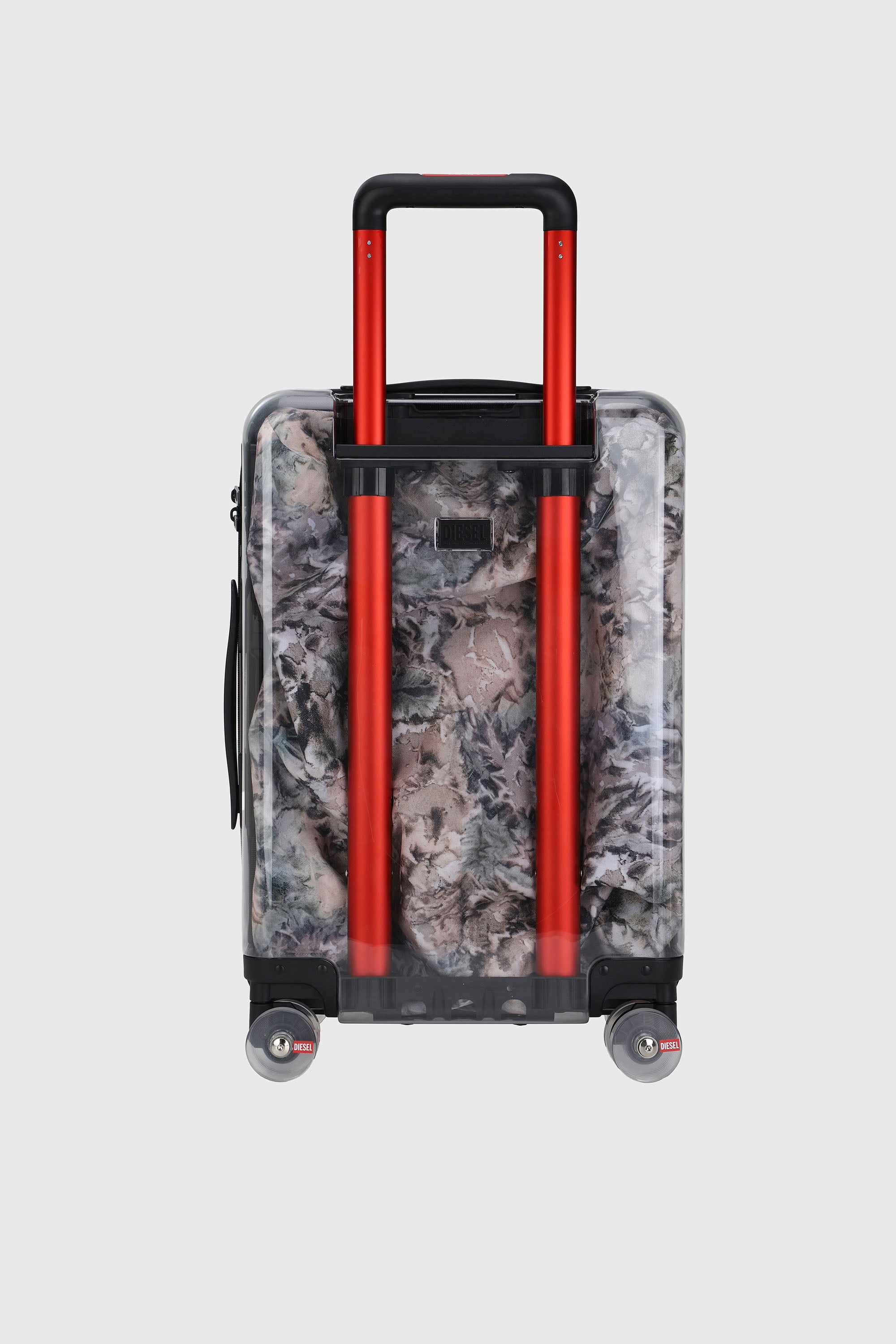 LU0036 HARD LUGGAGE - DSL009, Grau/Rosa