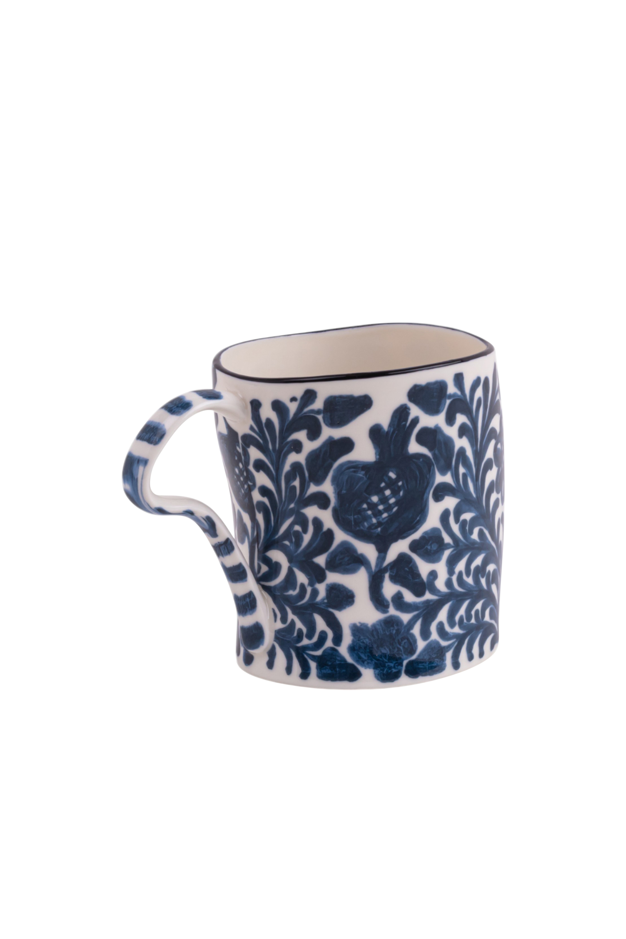Diesel - 11267 PORCELAIN MUG "CLASSIC ON ACID" -, Unisex's Porcelain mug in White/Blue - 6