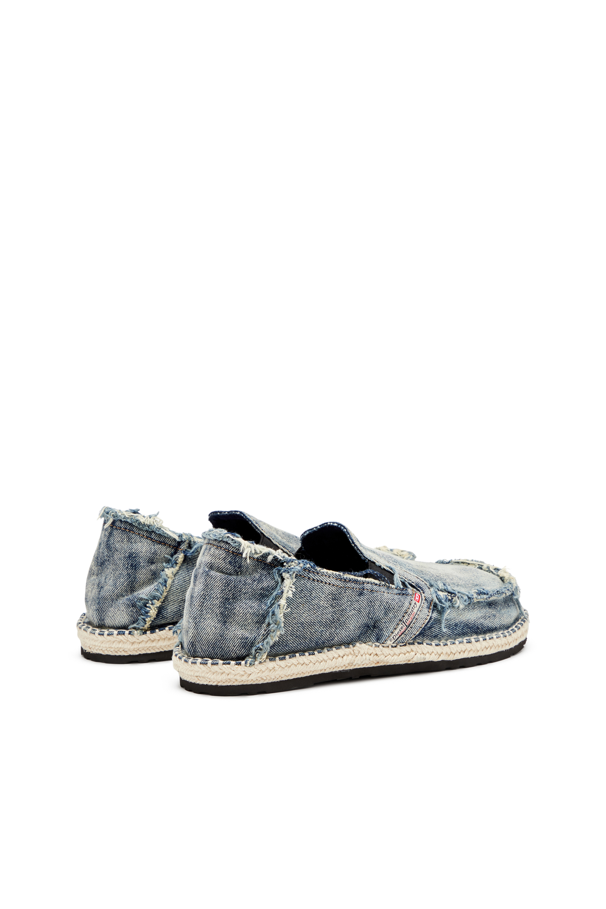 Diesel - D-LUKAS ESP, Herren D-Lukas-Loafer-Espadrilles aus vielgetragenem Denim in Hellblau - 3