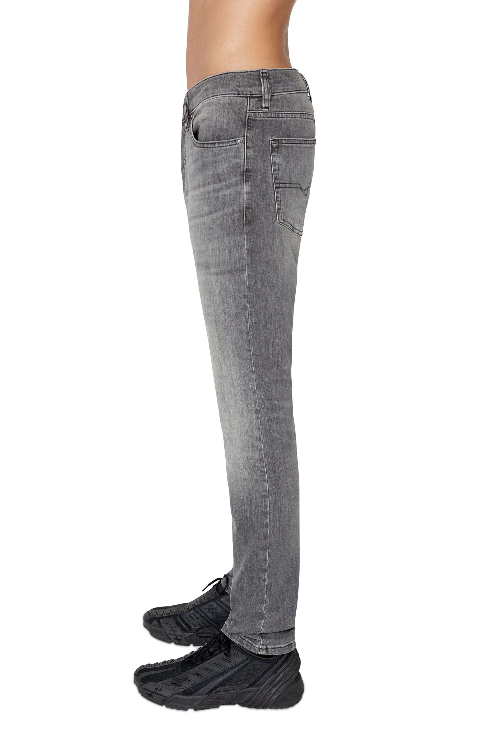 Diesel - Slim Jeans D-Luster 0BJAX, Schwarz/Dunkelgrau - Image 5