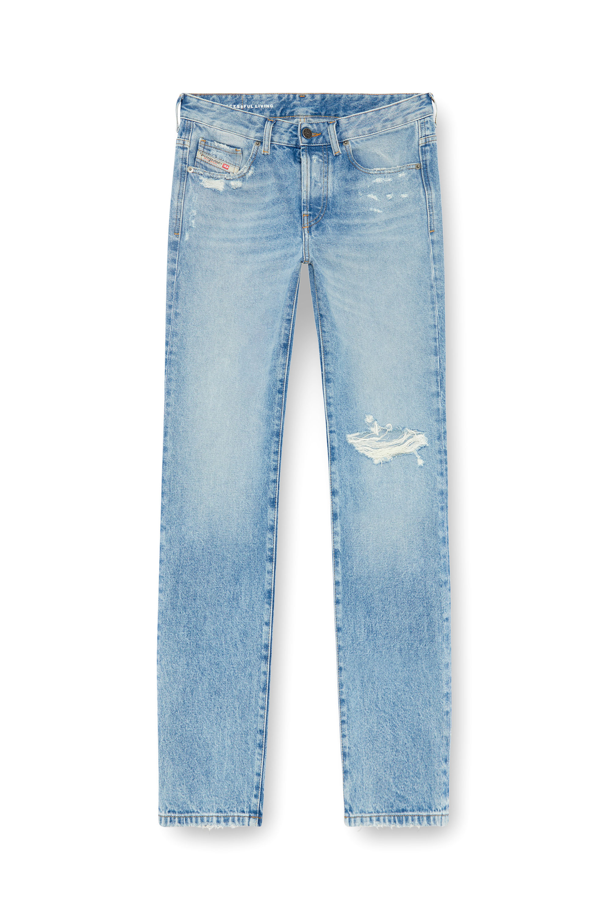 Diesel - Damen Regular Jeans 1989 D-Mine 09J80, Hellblau - 2