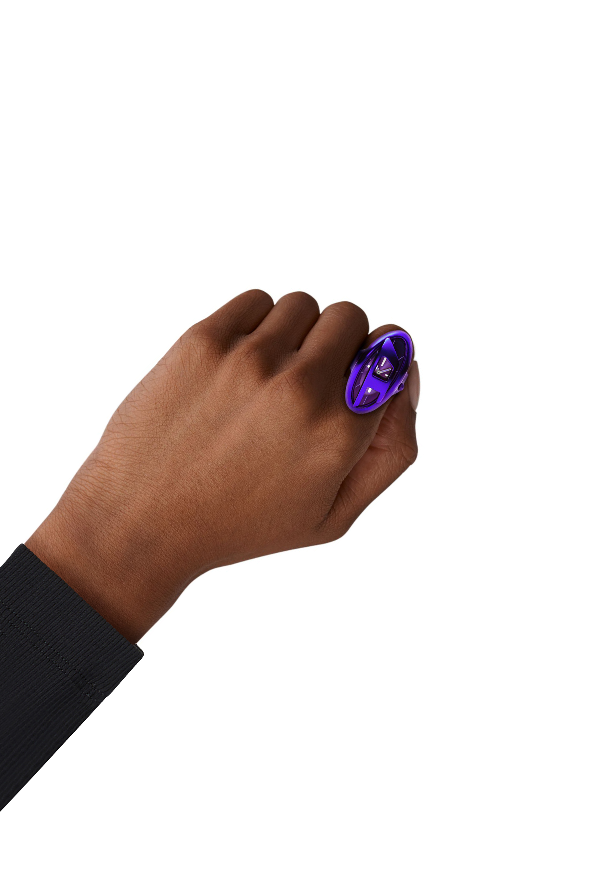 Diesel - DZ5624 WATCH, Damen D-Era Lila Edelstahl Ringuhr in Blau - 5