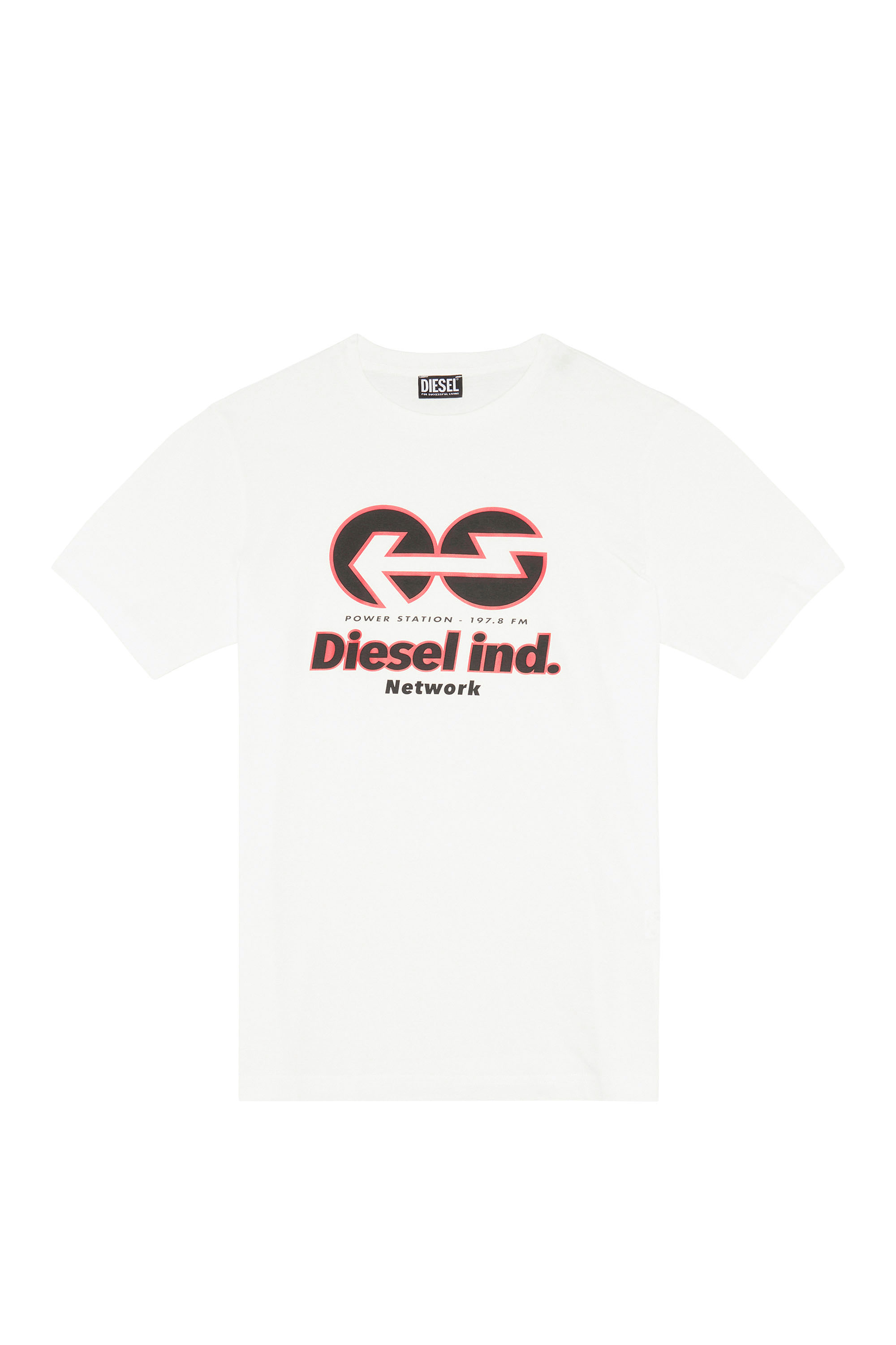 Diesel - T-JUST-E18, Weiß - Image 1