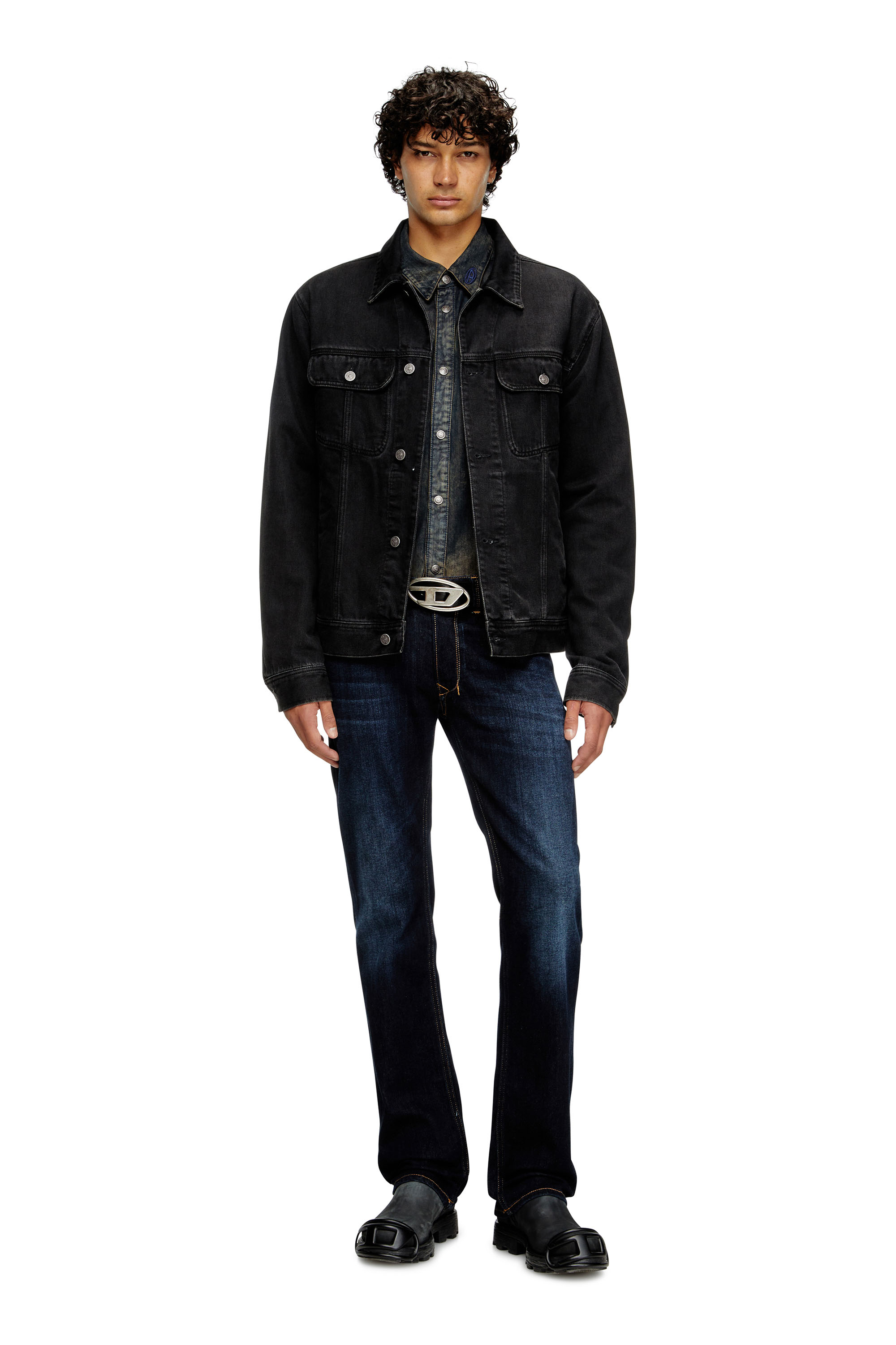 Diesel - Herren Regular Jeans 1985 Larkee 009ZS, Dunkelblau - 2