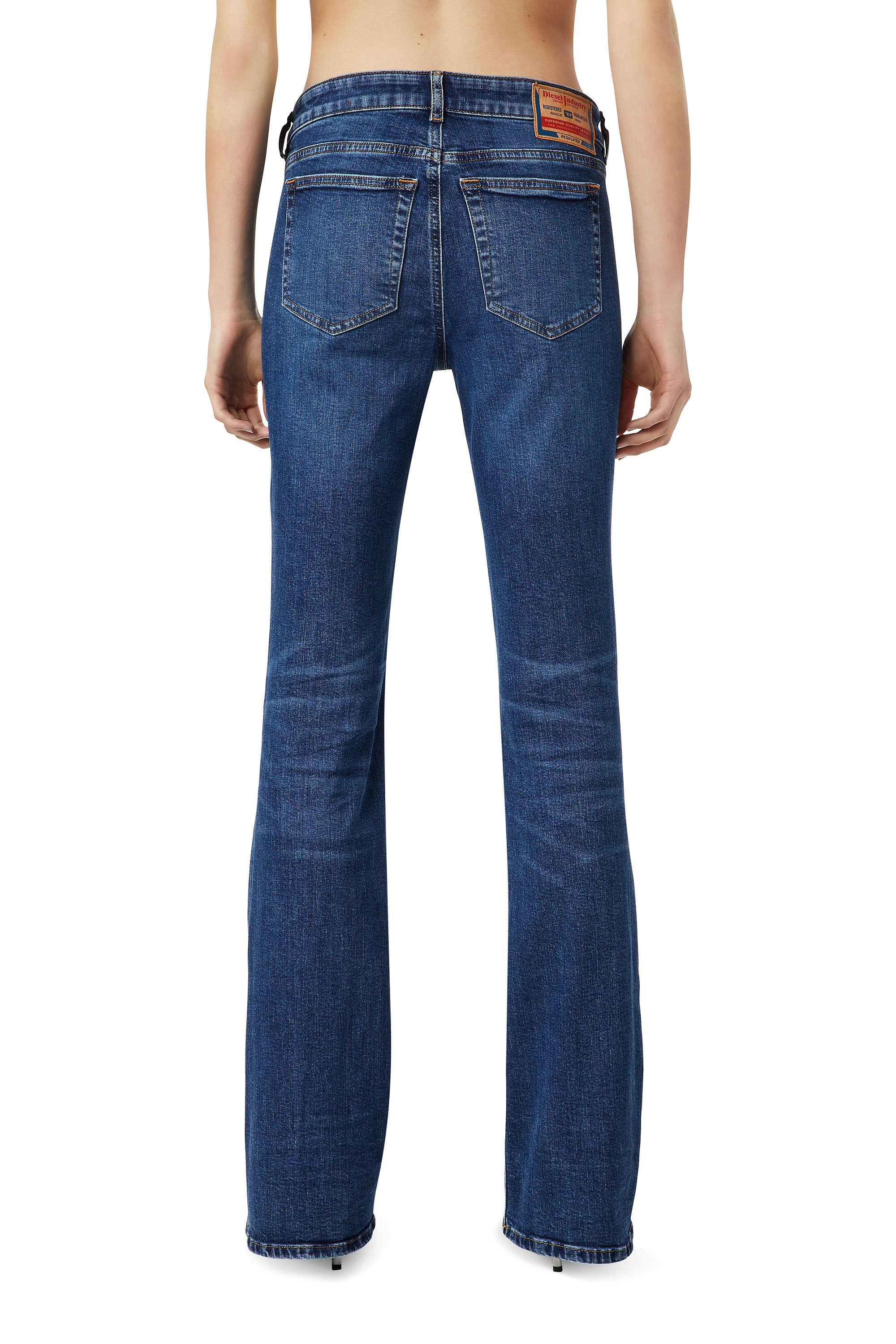 Diesel - 1969 D-EBBEY 0EIAF Bootcut and Flare Jeans, Mittelblau - Image 2