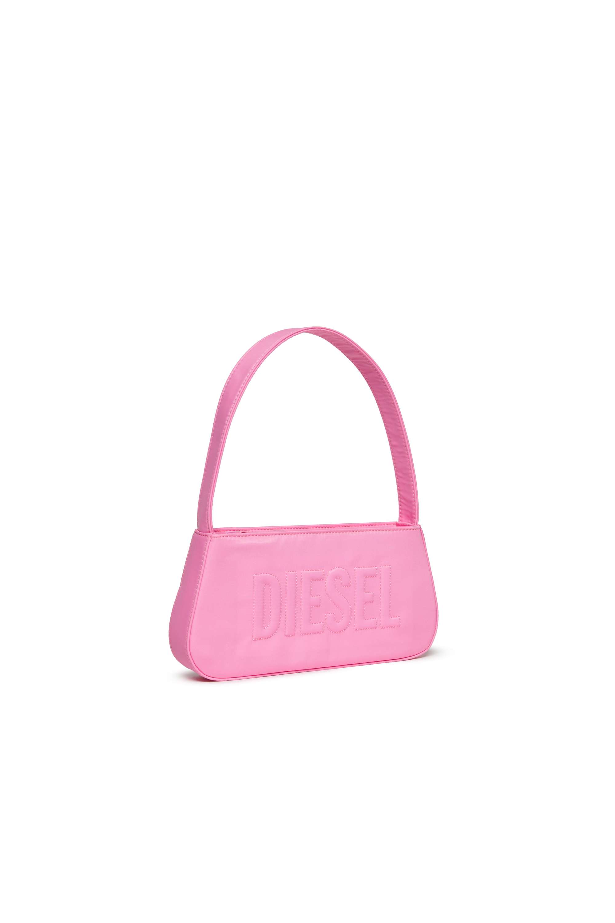 Diesel - WDELIA, Damen WDELIA Nylon-Tasche mit gesticktem Logo in Rosa - 3