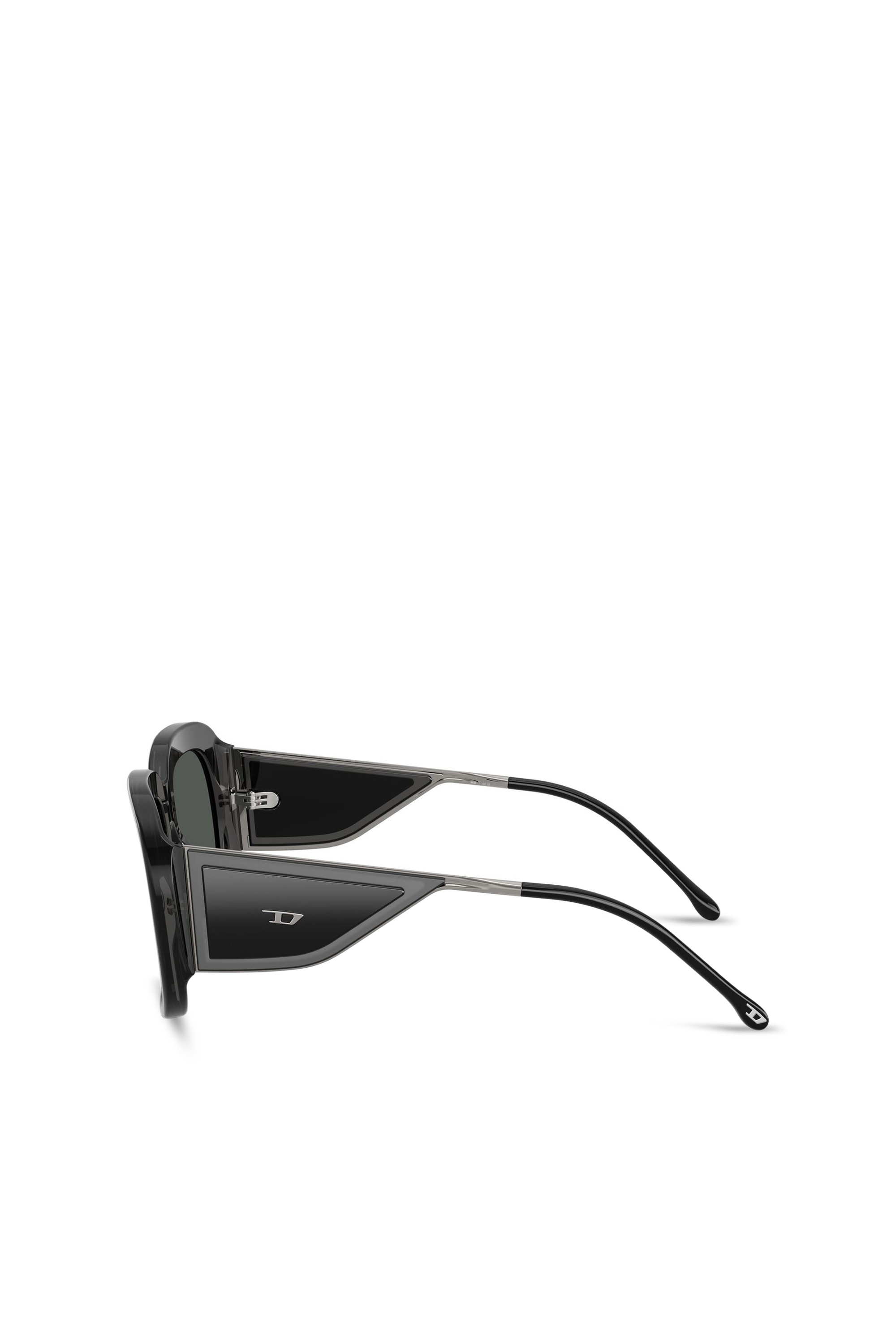 Diesel - 0DL2015U, Unisex Quadratische Sonnenbrillen in Schwarz - 5