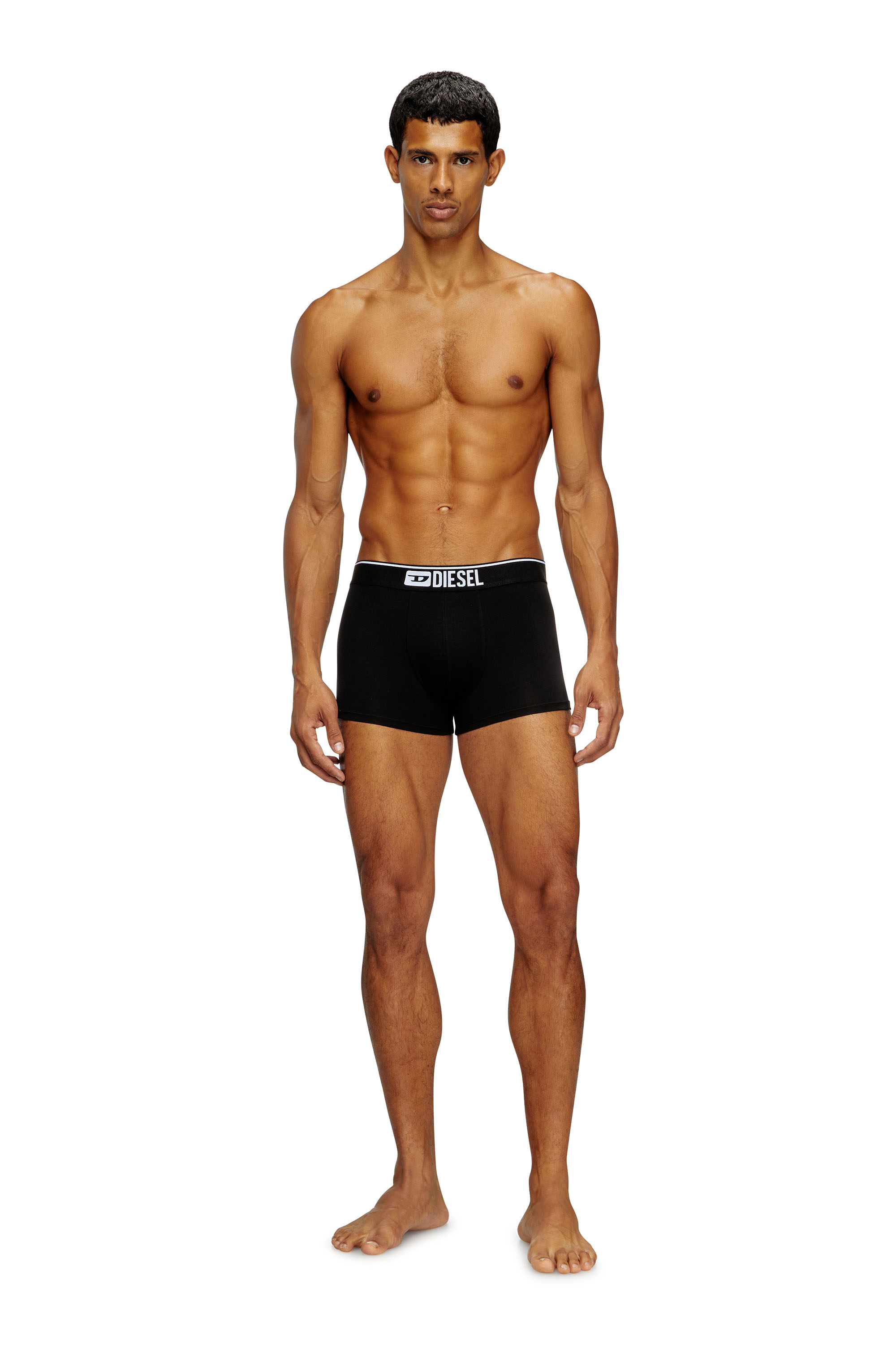 Diesel - UMBX-DAMIENTHREEPACK, Herren Einfarbige Retropants im Dreierpack in Schwarz - 3