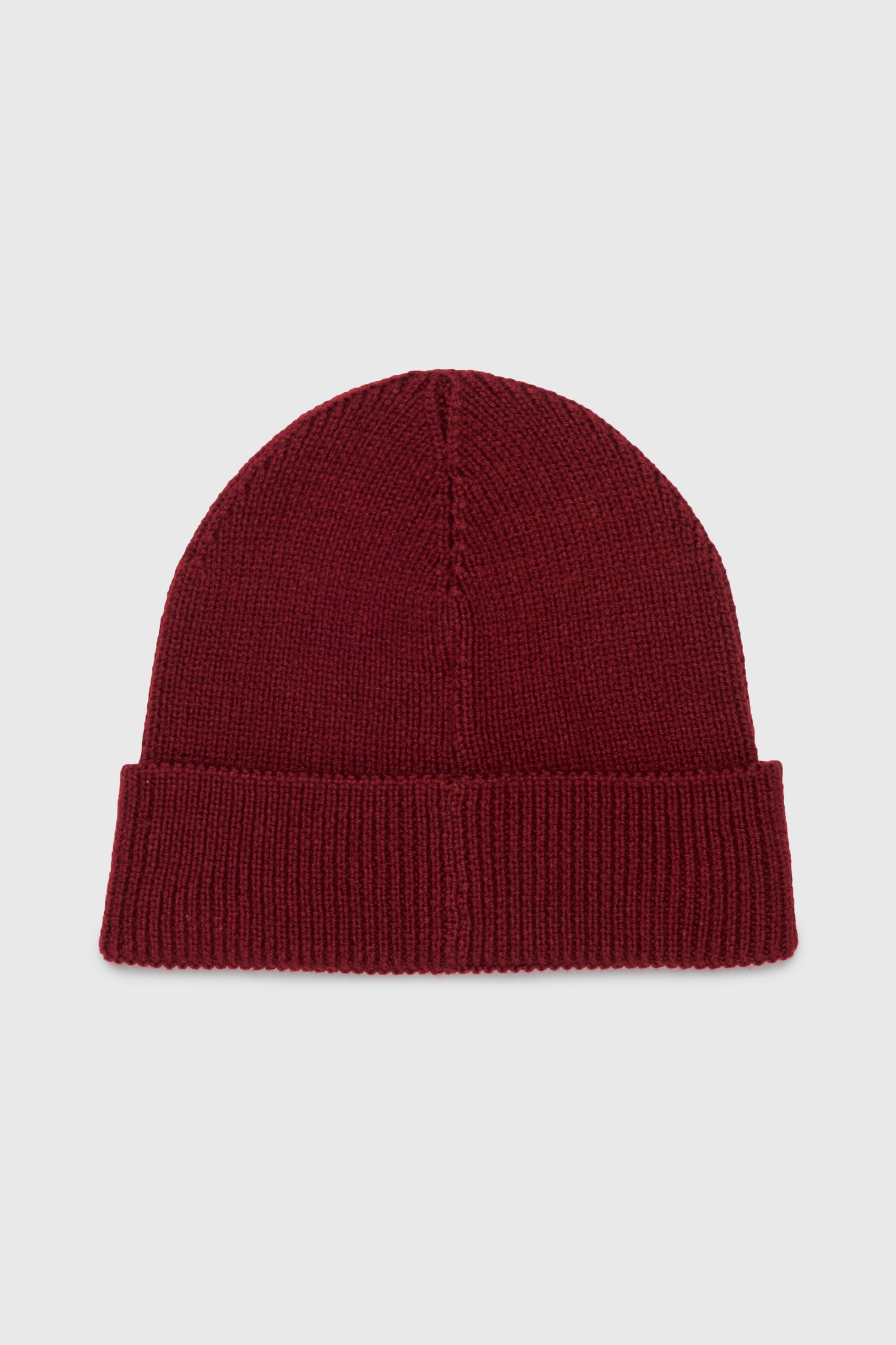 Diesel - FLOT, Unisex Beanie aus Wollmischung mit D Logo Patch in Rot - 2