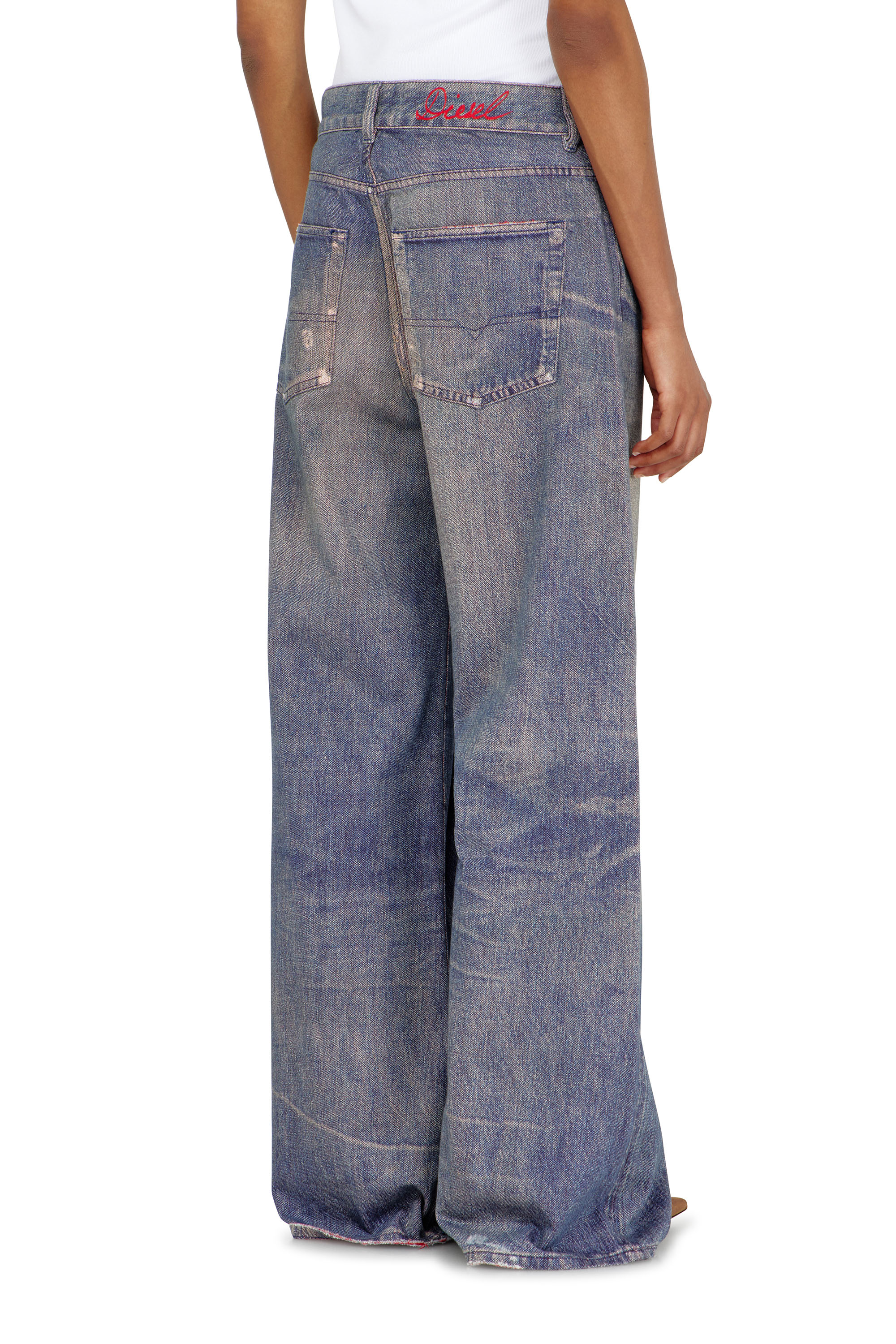 Diesel - Damen Relaxed Jeans 1996 D-Sire 09P95, Dunkelblau - 5