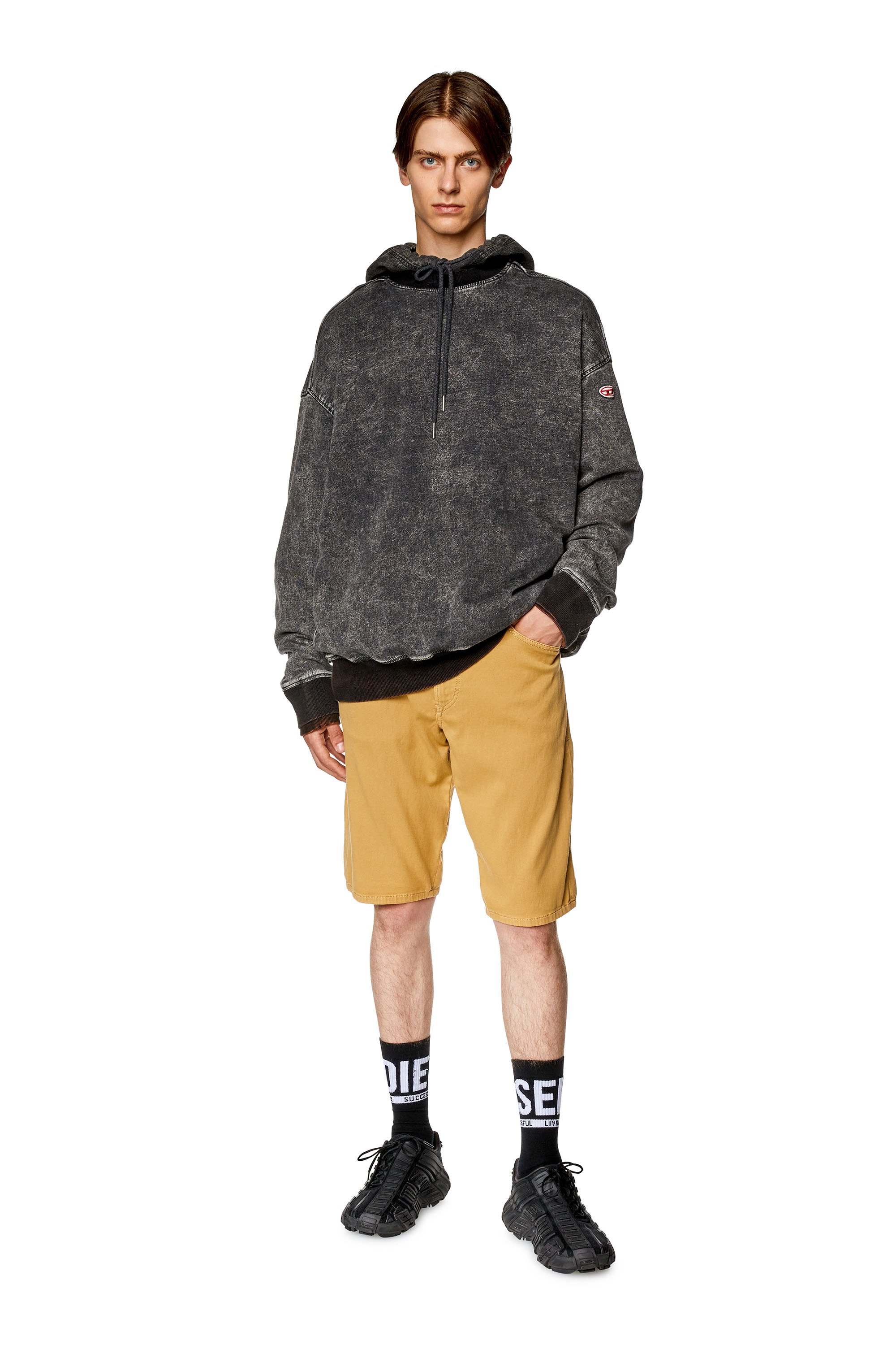 Diesel - D-KROOLEY-SHORT JOGG, Hellbraun - Image 2