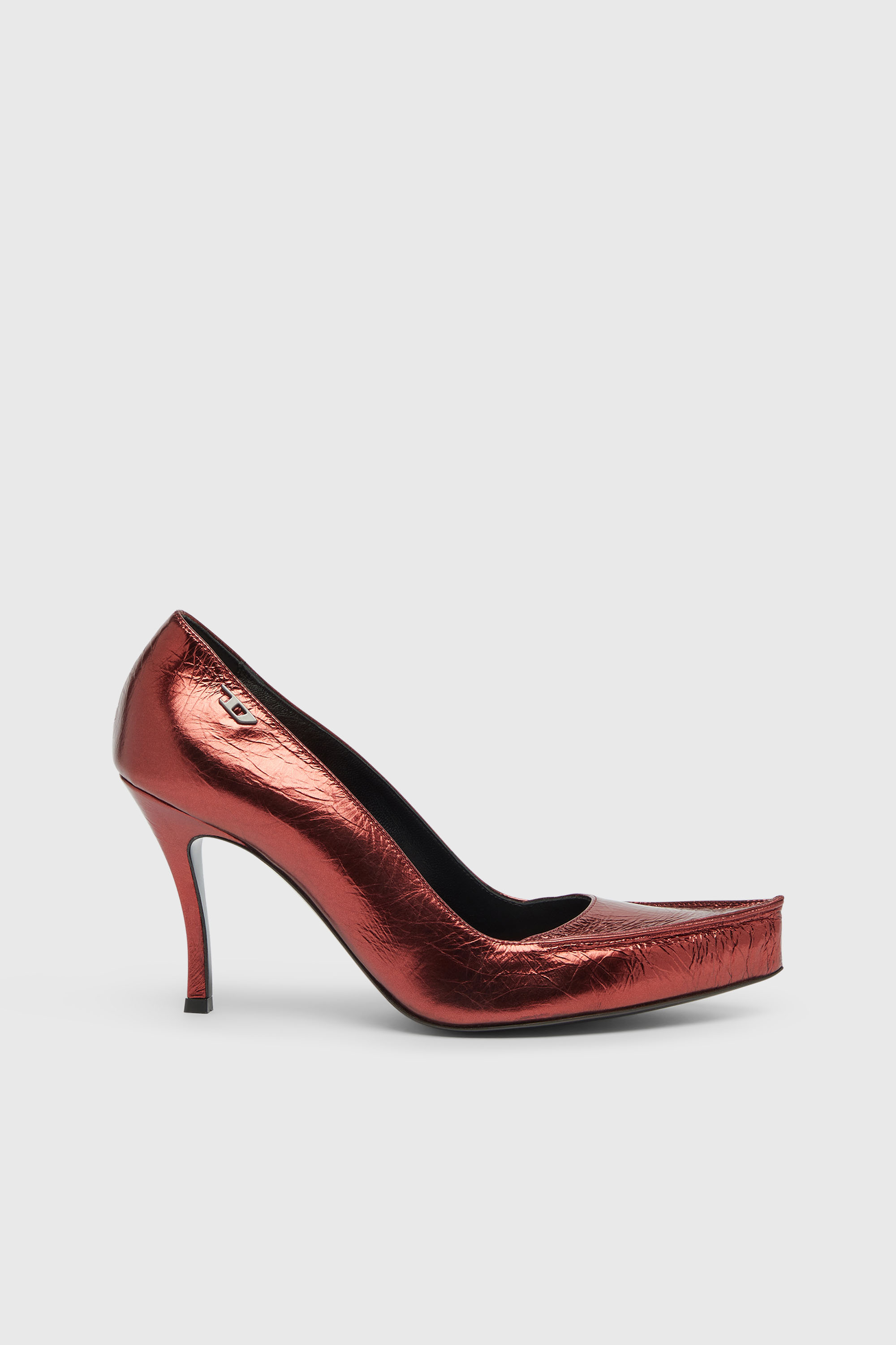 Diesel - D-LUCETTE-90-PUMP D, Damen D-Lucette-Pumps aus Spiegelleder in null - 1
