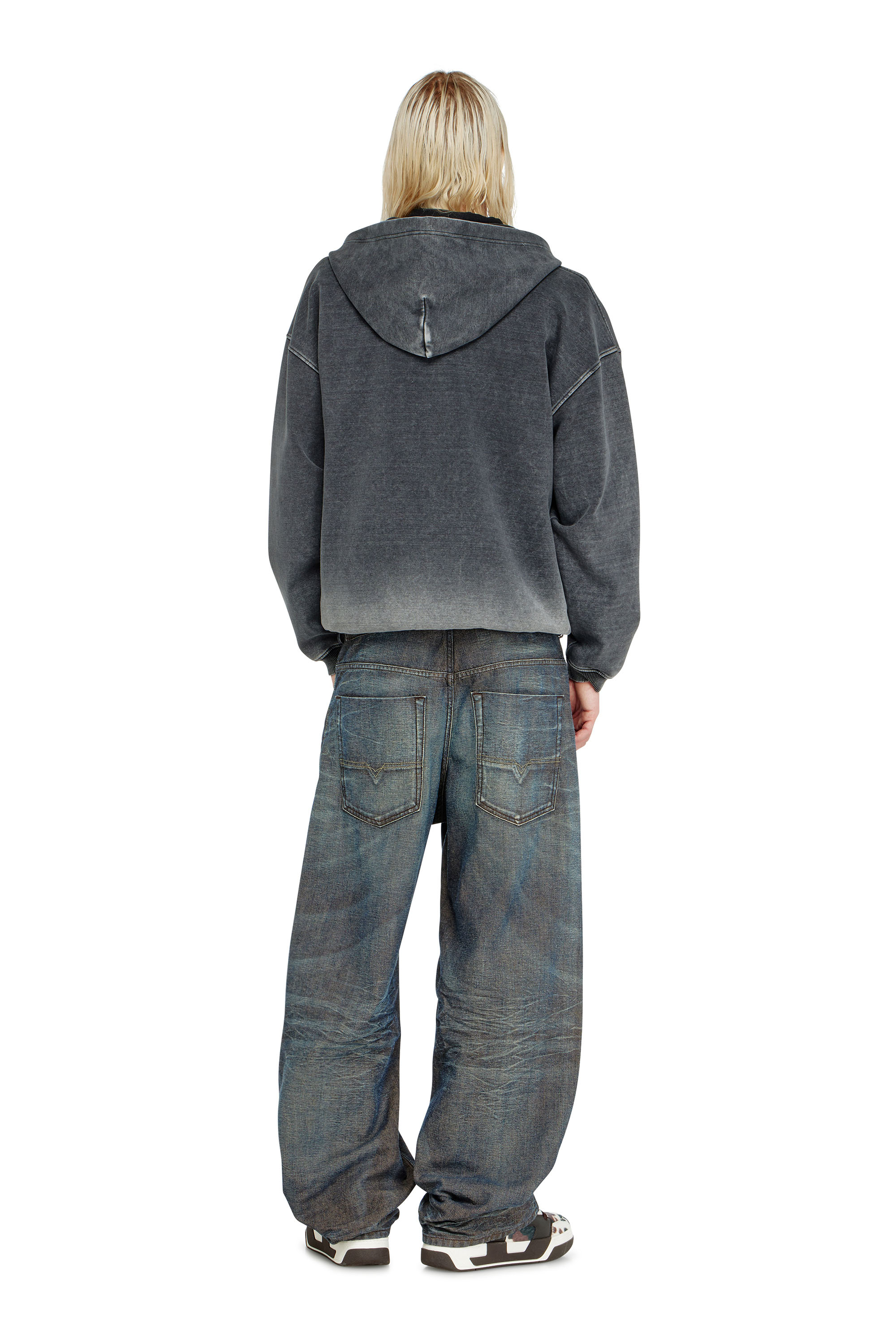 Diesel - Unisex Relaxed Jeans 1997 D-Enim-M 007EM, Dunkelblau - 3