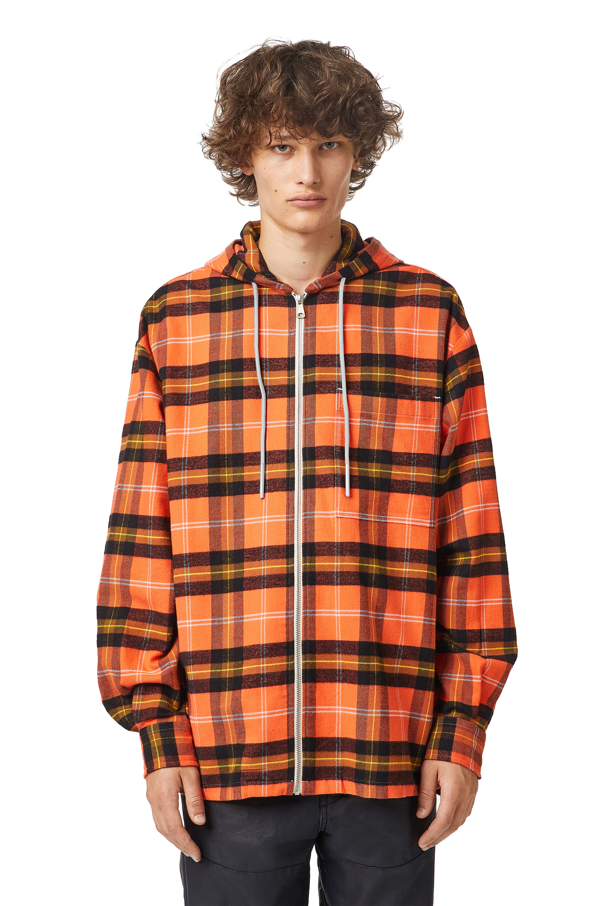 S-HAIG-A, Schwarz/Orange - Hemden