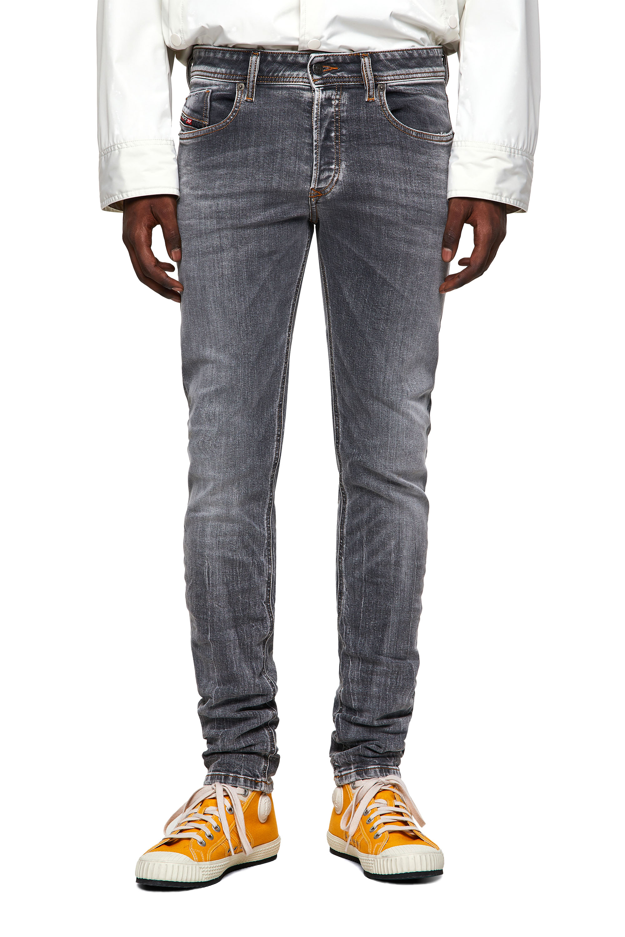 Sleenker 009FW, Hellgrau - Jeans