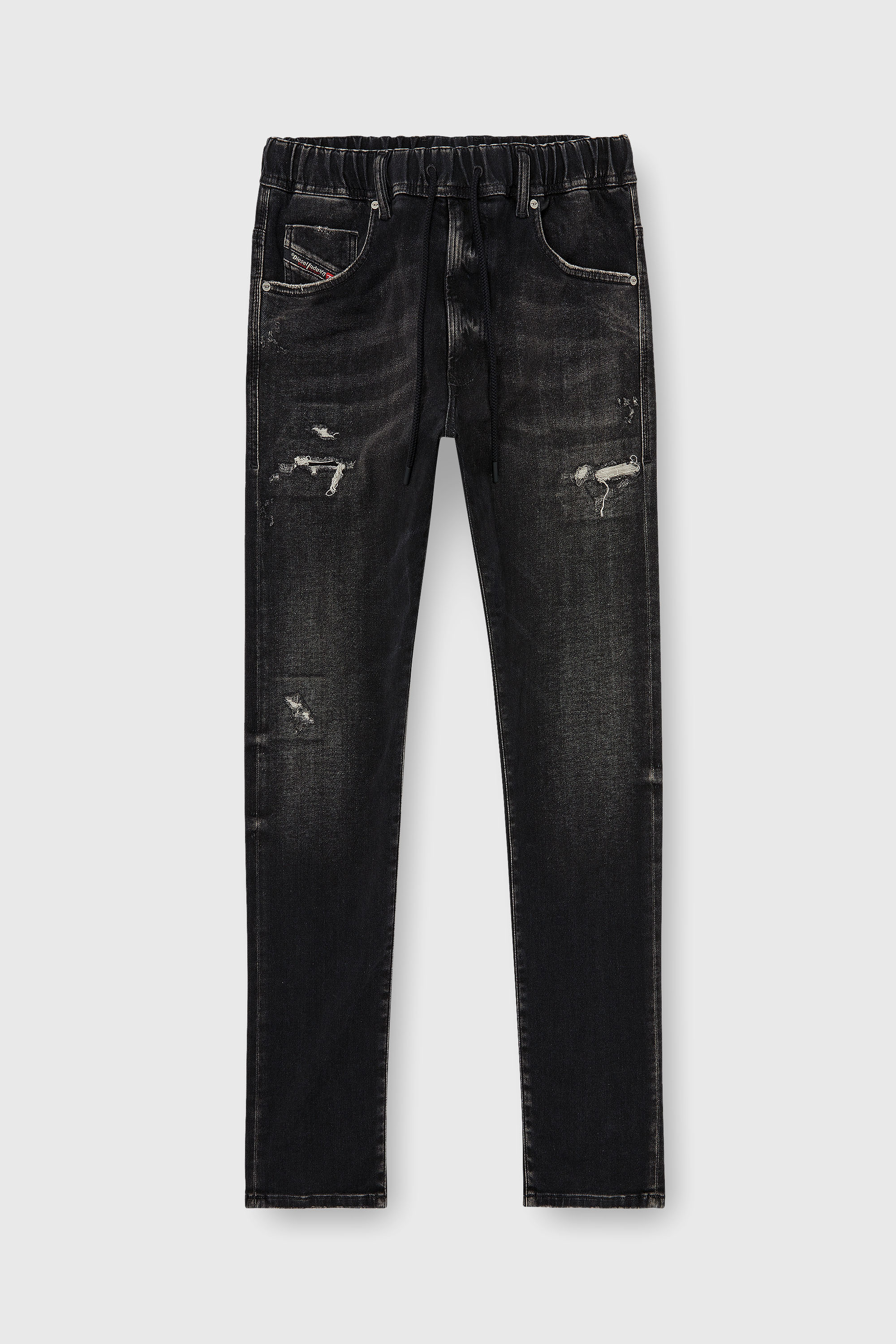 Diesel - Herren Regular E-Krooley Joggjeans&reg; 09Q22, Schwarz/Dunkelgrau - 4