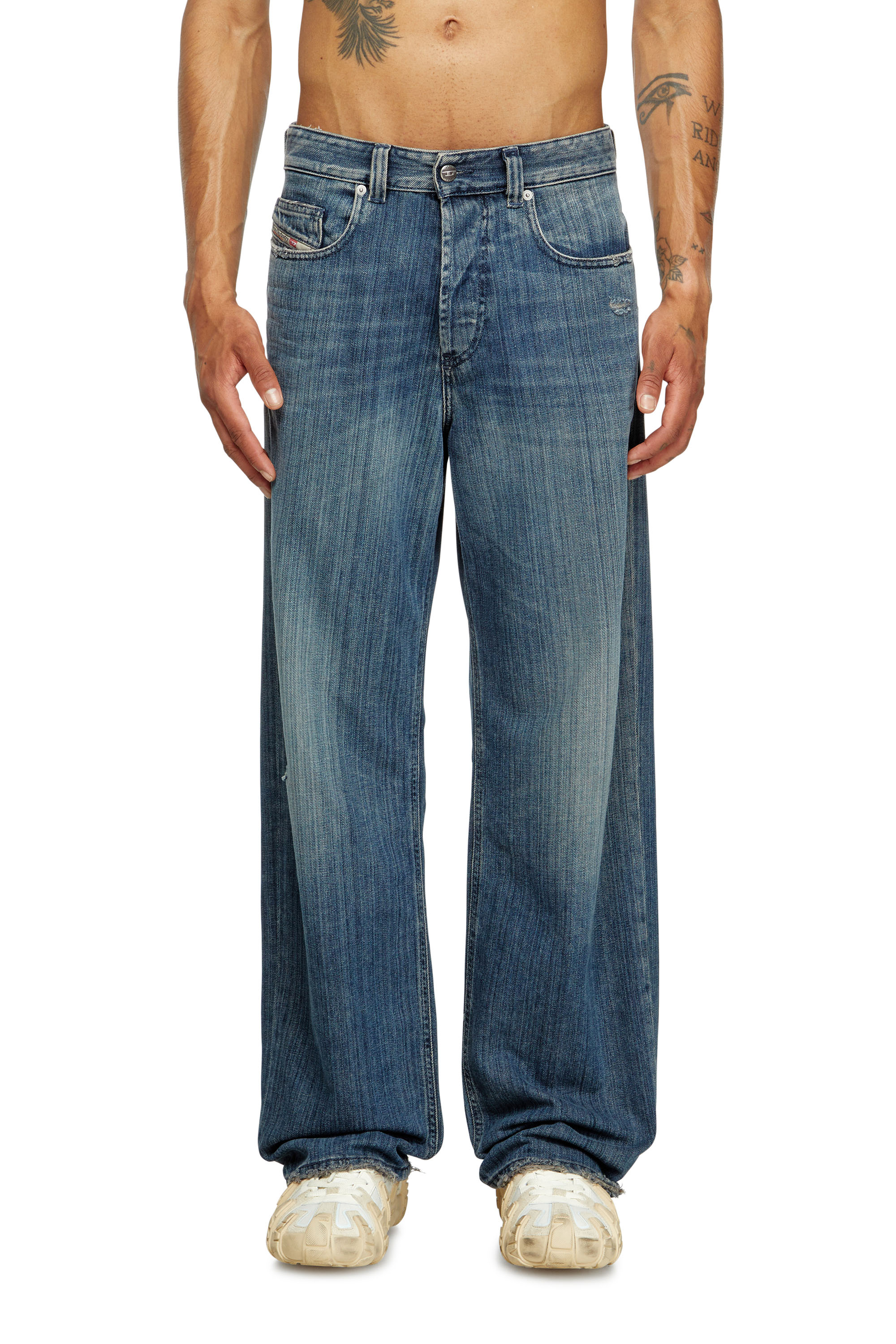 Diesel - Herren Relaxed Jeans 2001 D-Macro 09M09, Dunkelblau - 3