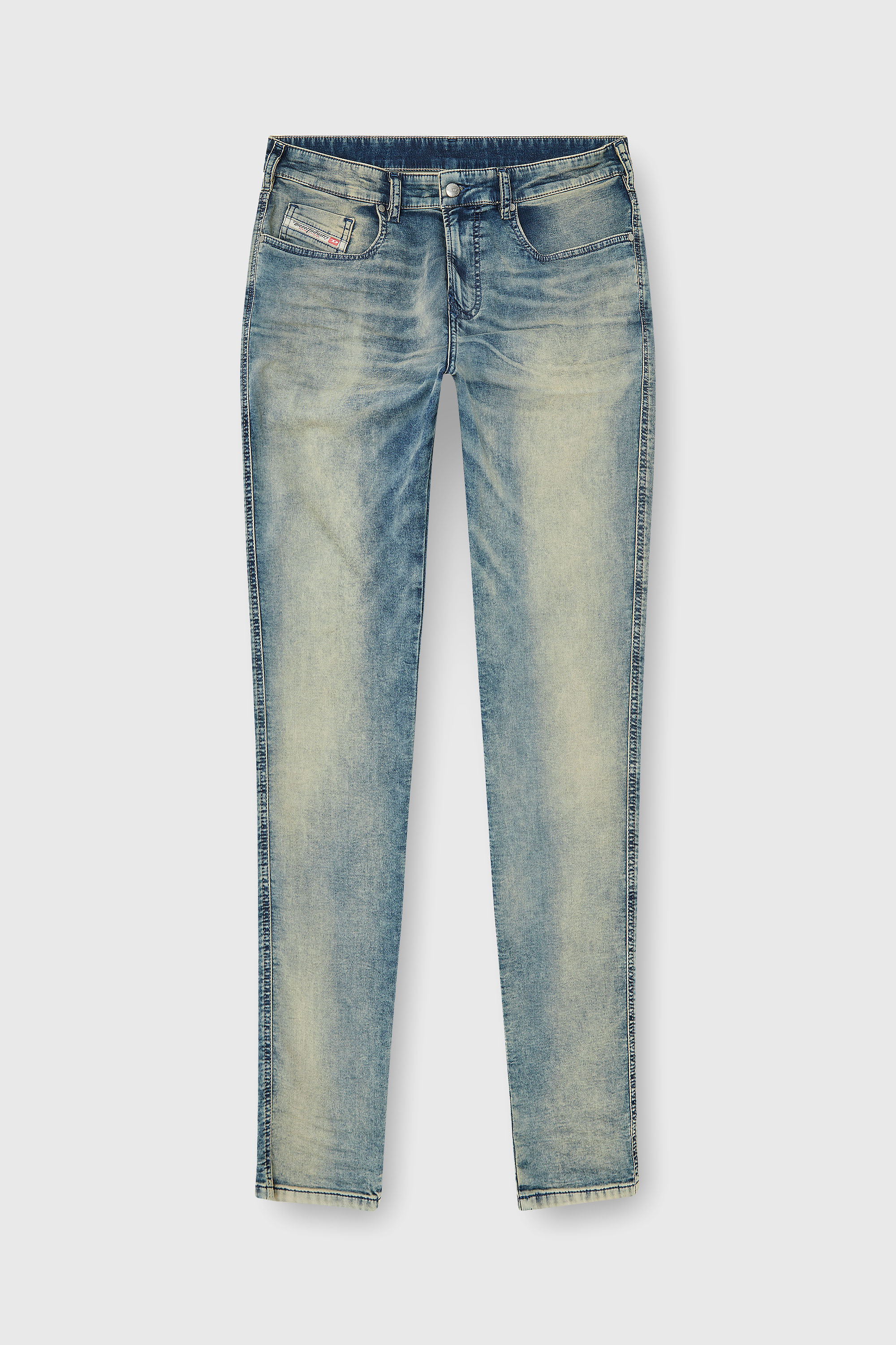 Diesel - Herren Slim 2062 D-Strukt Joggjeans&reg; 09P60, Mittelblau - 2