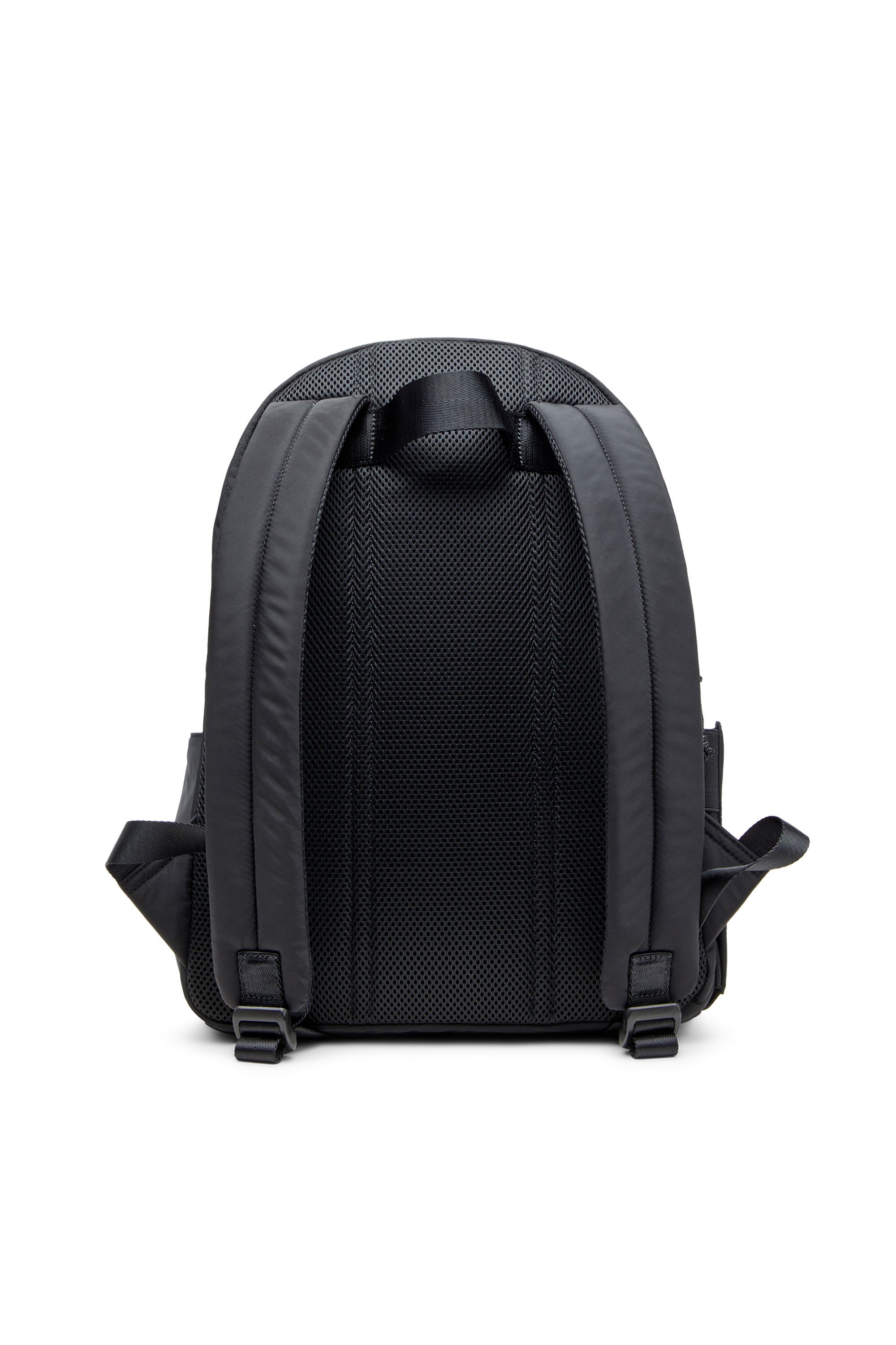 Diesel - D-PACK BACKPACK X, Herren Rucksack aus Satin-Touch-Stoff in Schwarz - 2