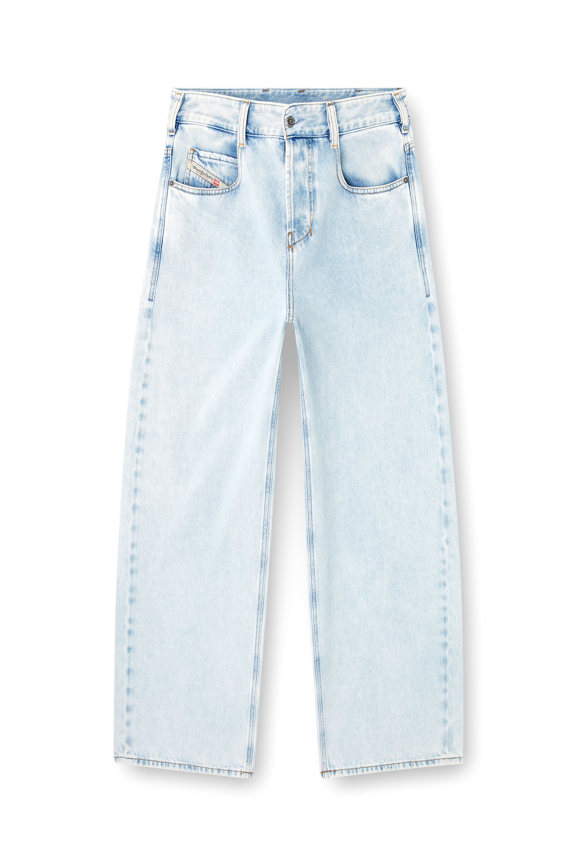 Diesel - Unisex Relaxed Jeans 1997 D-Enim-M 09M74, Hellblau - 3